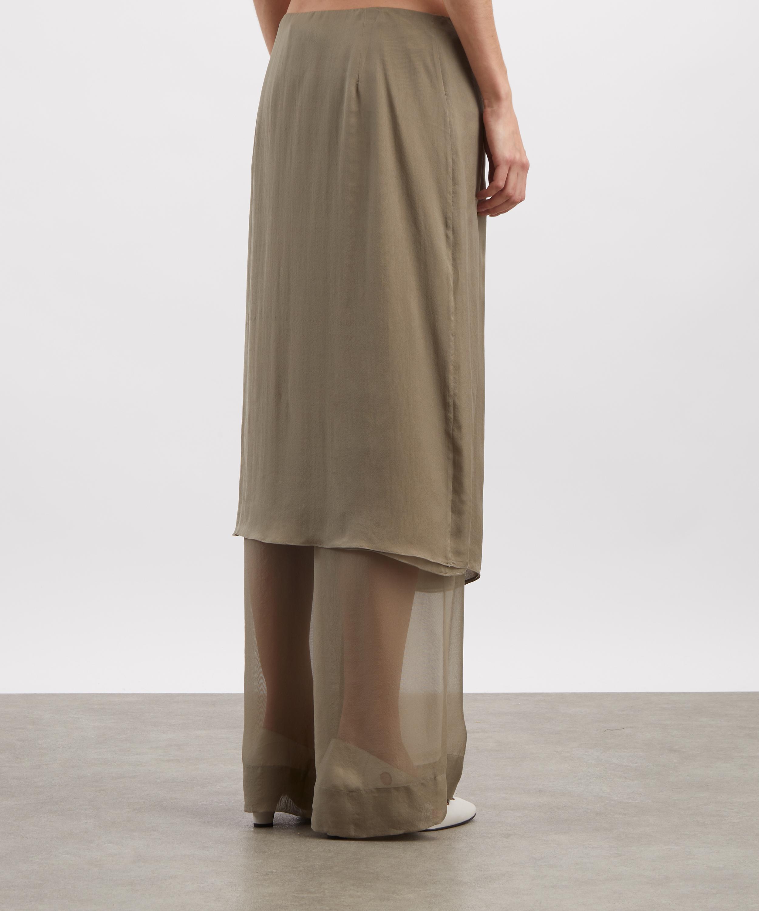 Paloma Wool - Low Archive Silk Black Trousers image number 3