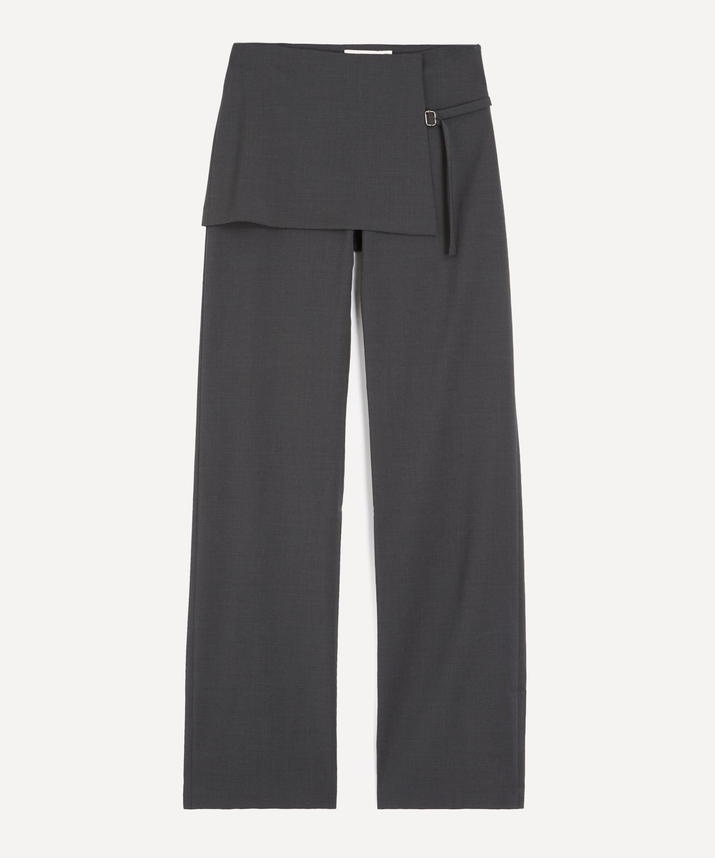 Paloma Wool - Archive Mid-Rise Overlapping Mini Skirt Trousers