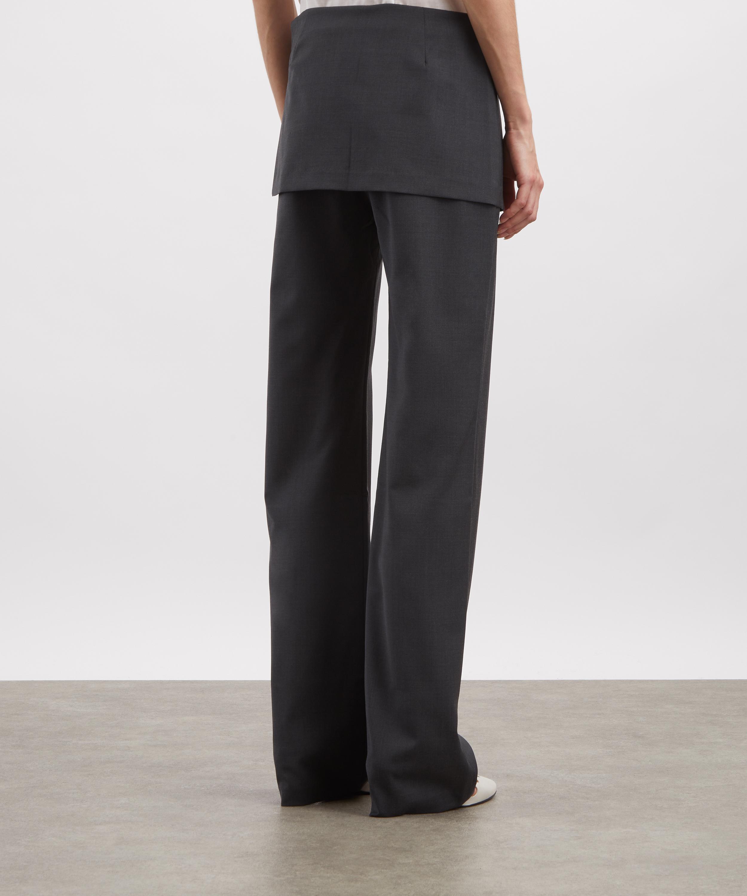 Paloma Wool - Archive Mid-Rise Overlapping Mini Skirt Trousers image number 3
