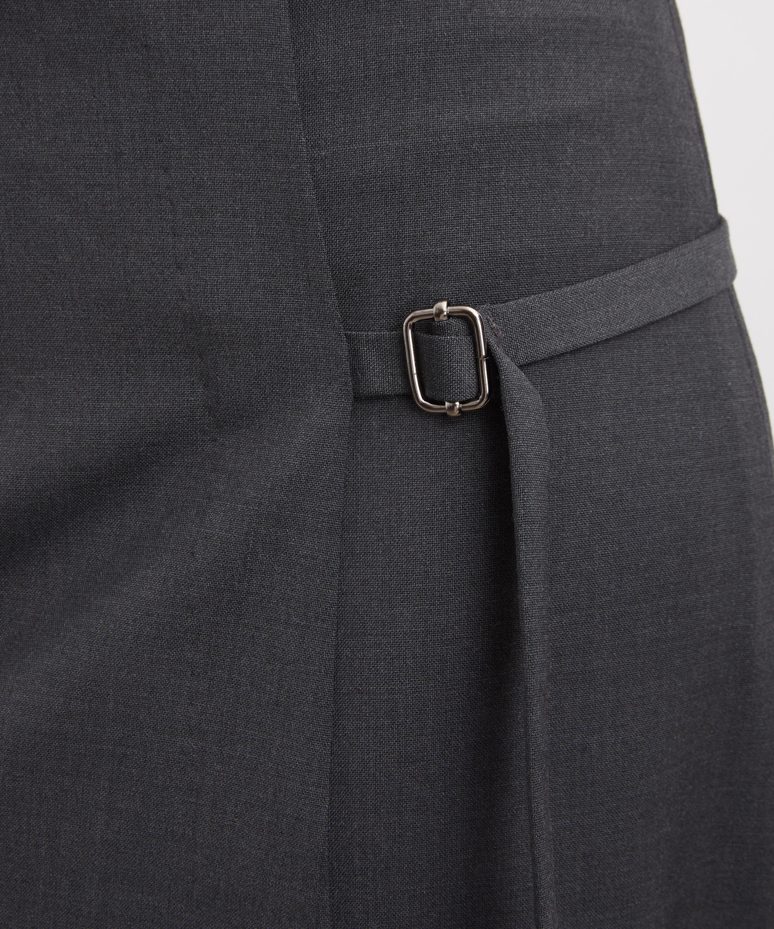 Paloma Wool - Archive Mid-Rise Overlapping Mini Skirt Trousers image number 4