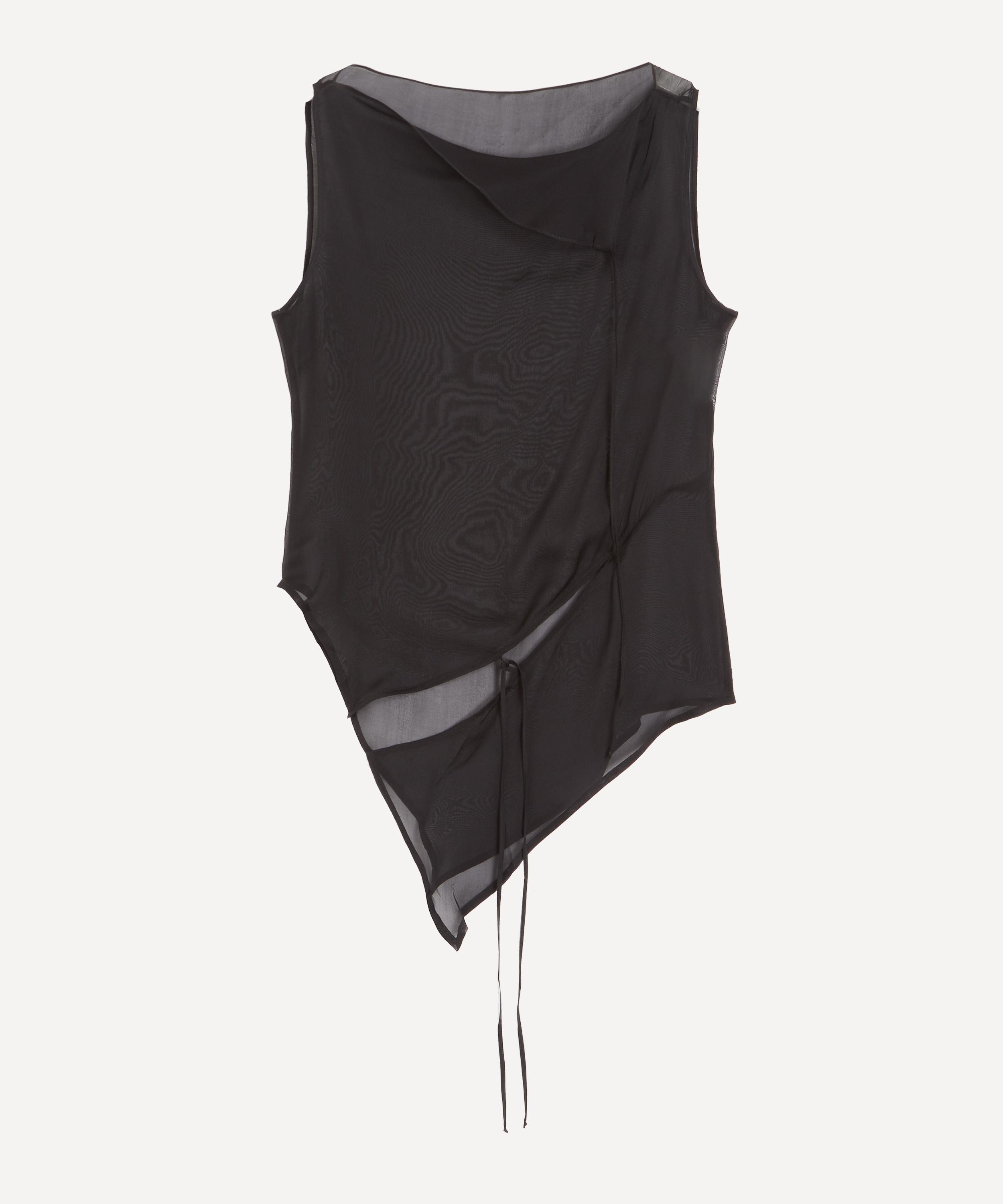 Paloma Wool - Sato Sleeveless Asymmetric Silk Top