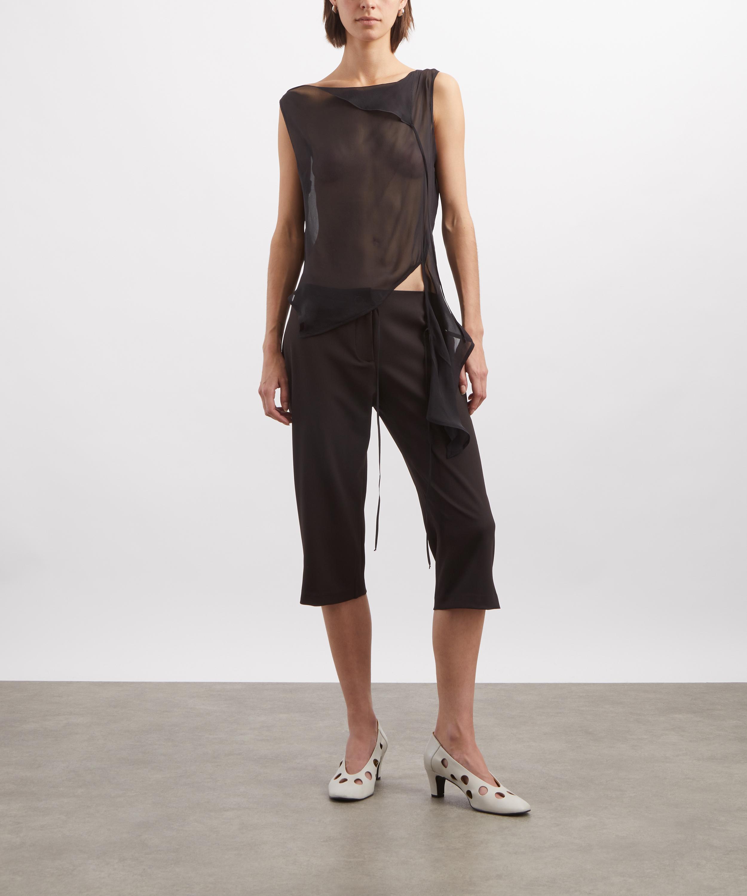 Paloma Wool - Sato Sleeveless Asymmetric Silk Top image number 1