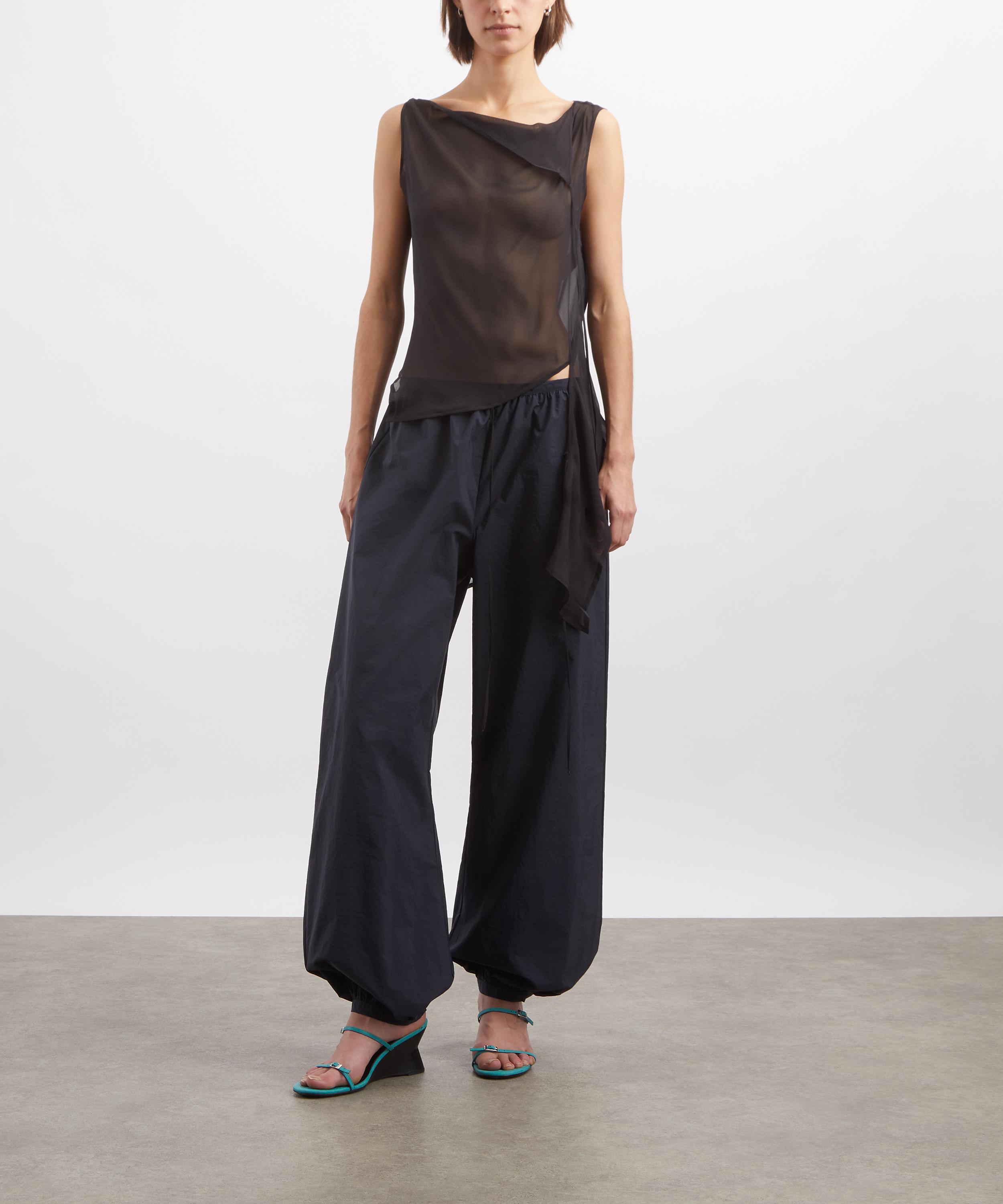 Paloma Wool - Boza Navy Balloon Trousers image number 1