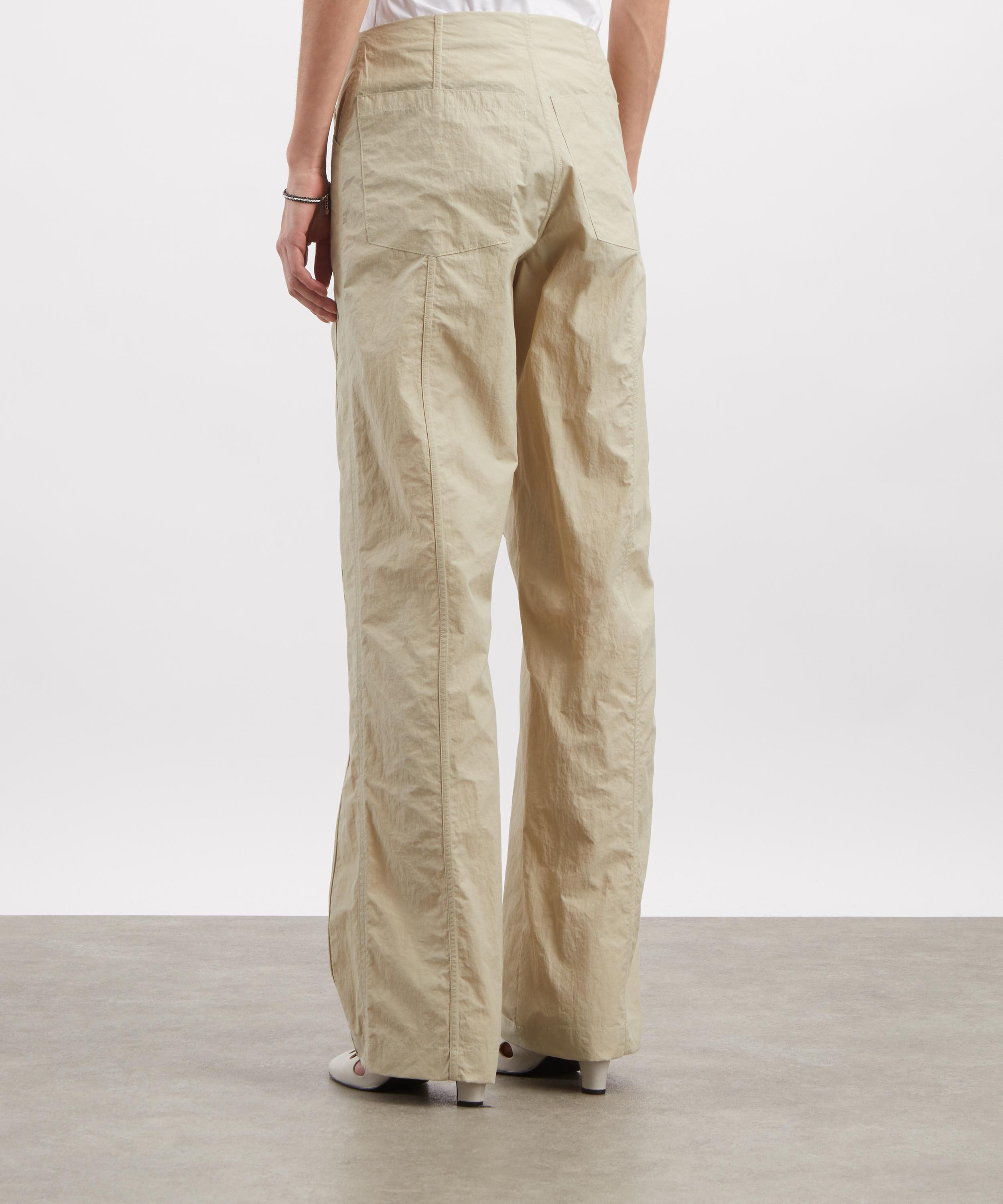 Paloma Wool - Uzil Ecru Straight Trousers image number 3
