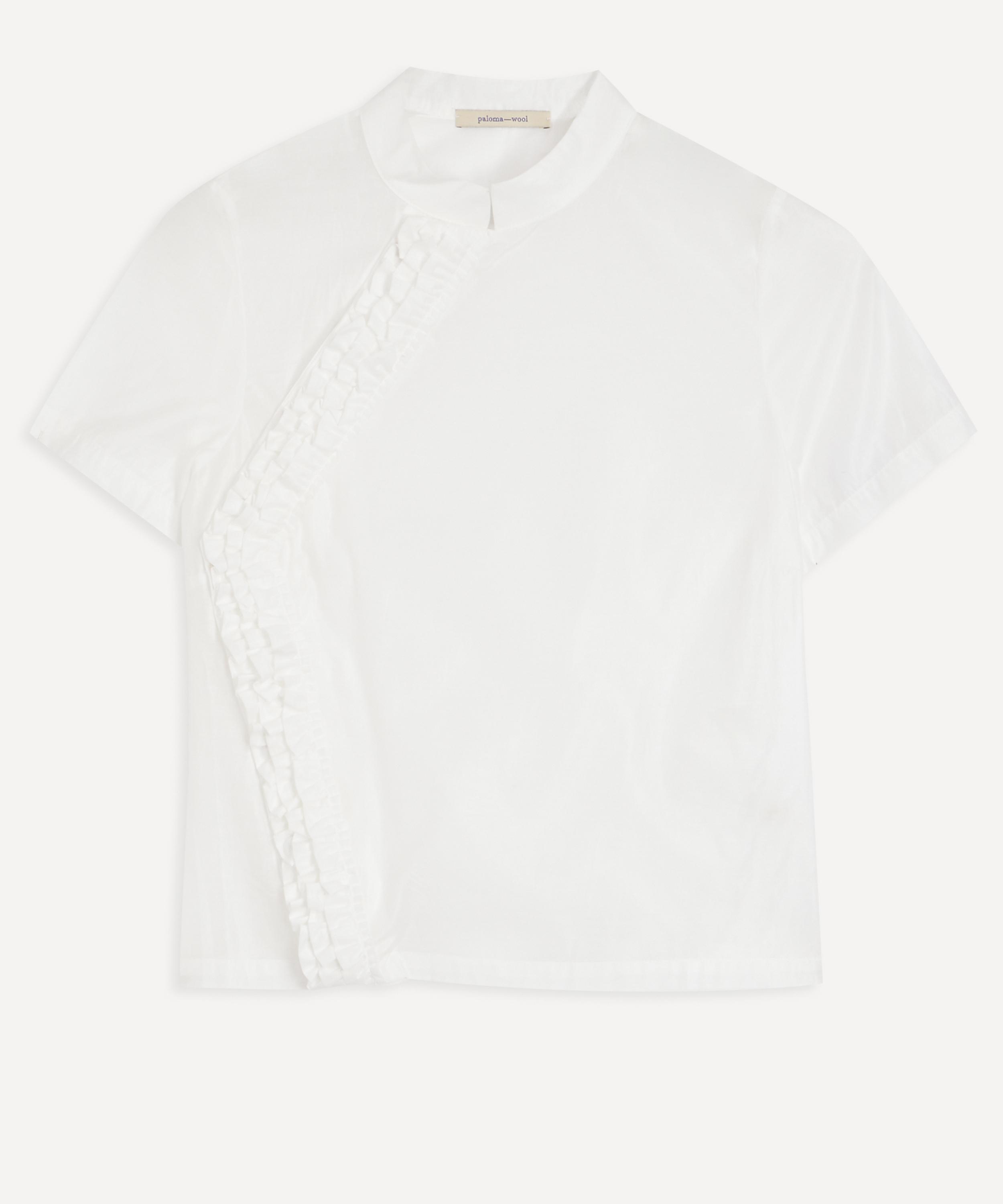 Paloma Wool - Gaspar Short-Sleeve Wrap Top