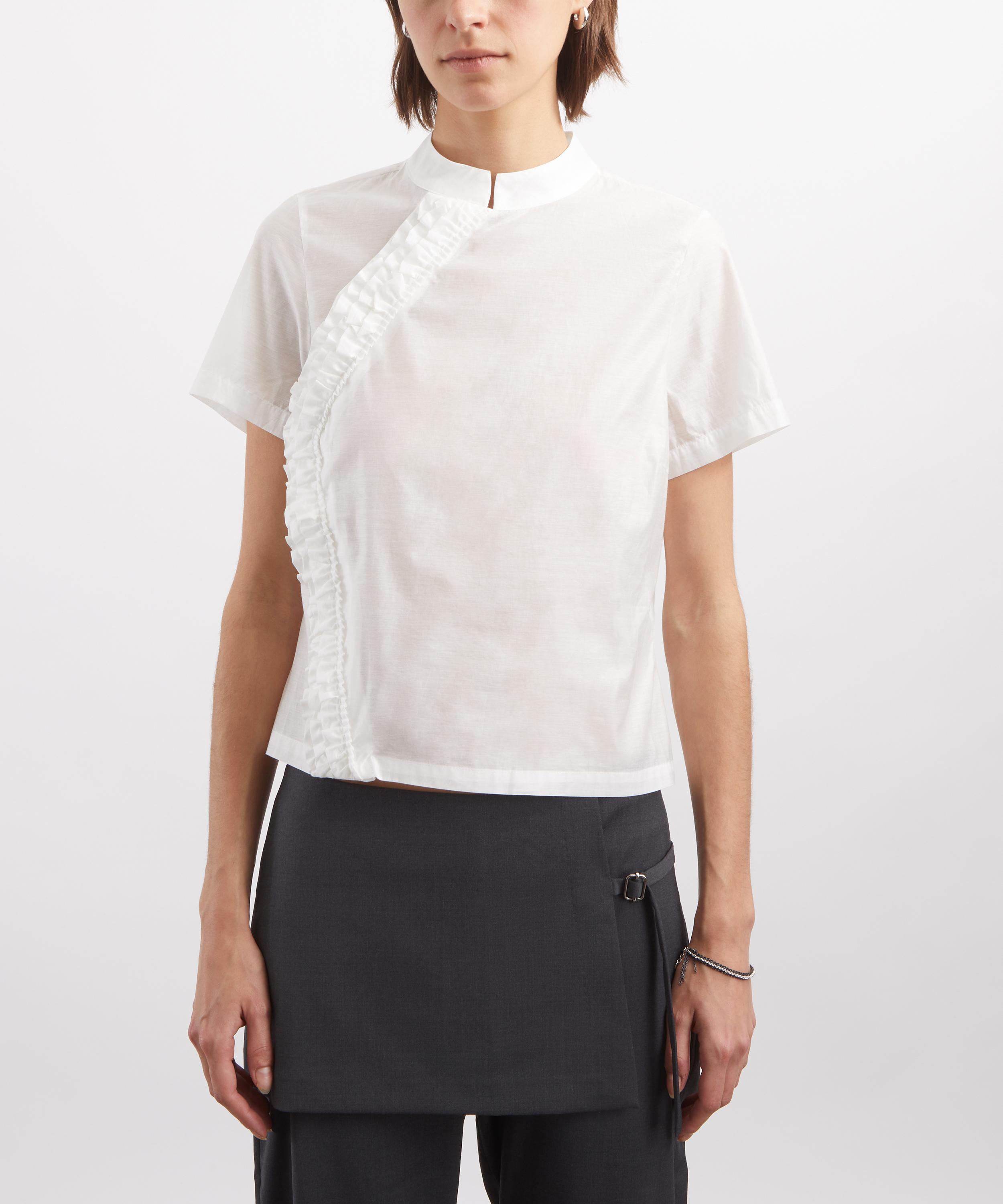 Paloma Wool - Gaspar Short-Sleeve Wrap Top image number 2