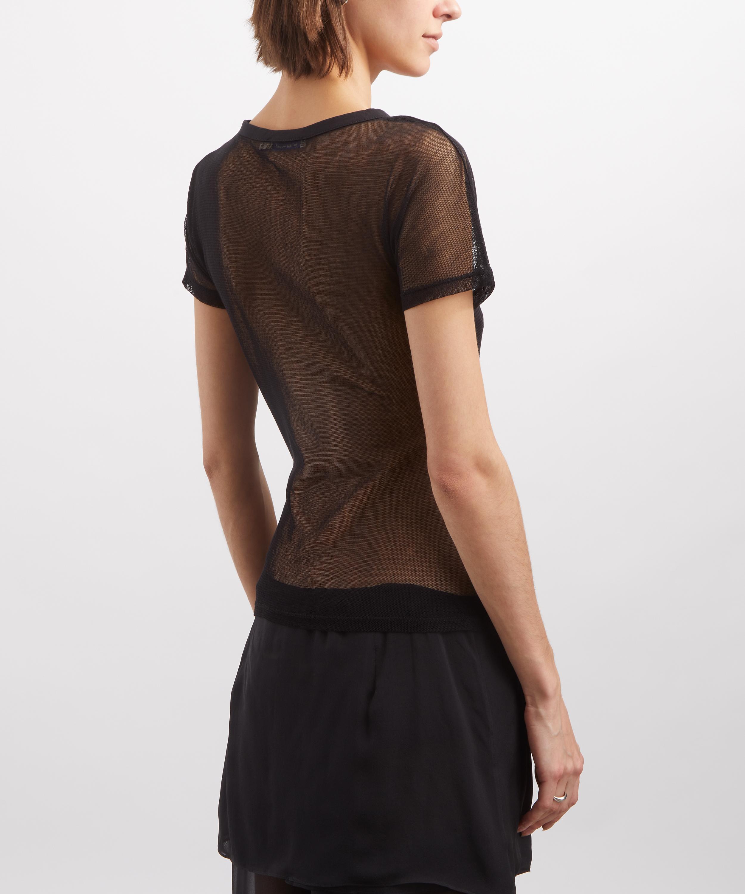 Paloma Wool - Olimpia Mesh Crossed Raglan Top image number 3