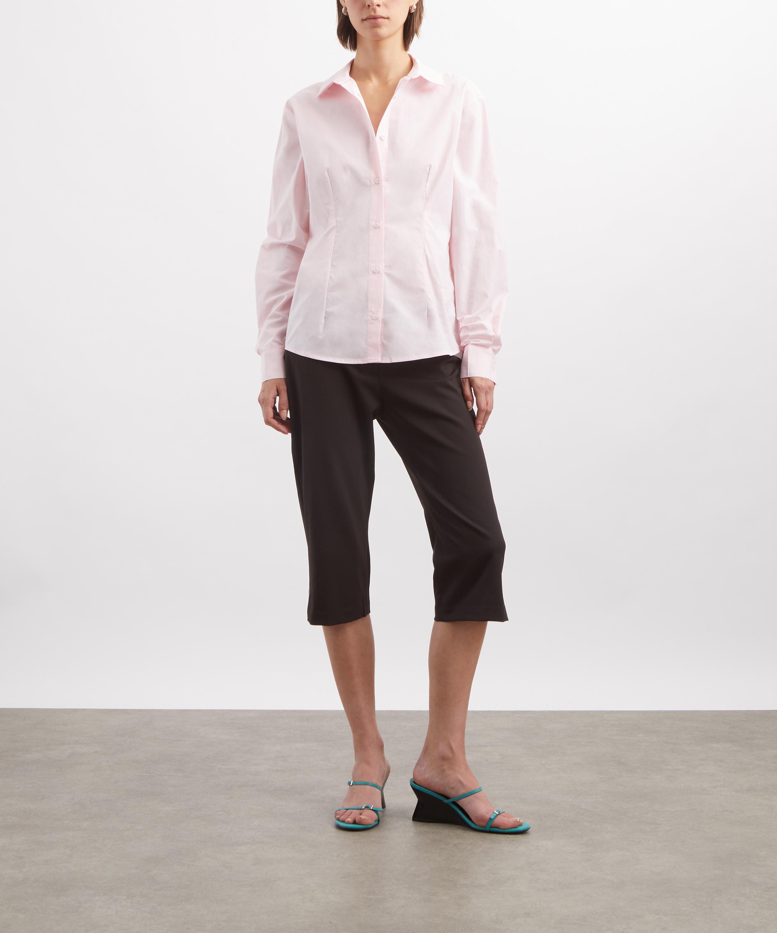 Paloma Wool - Bruna Pink Fitted Shirt image number 1