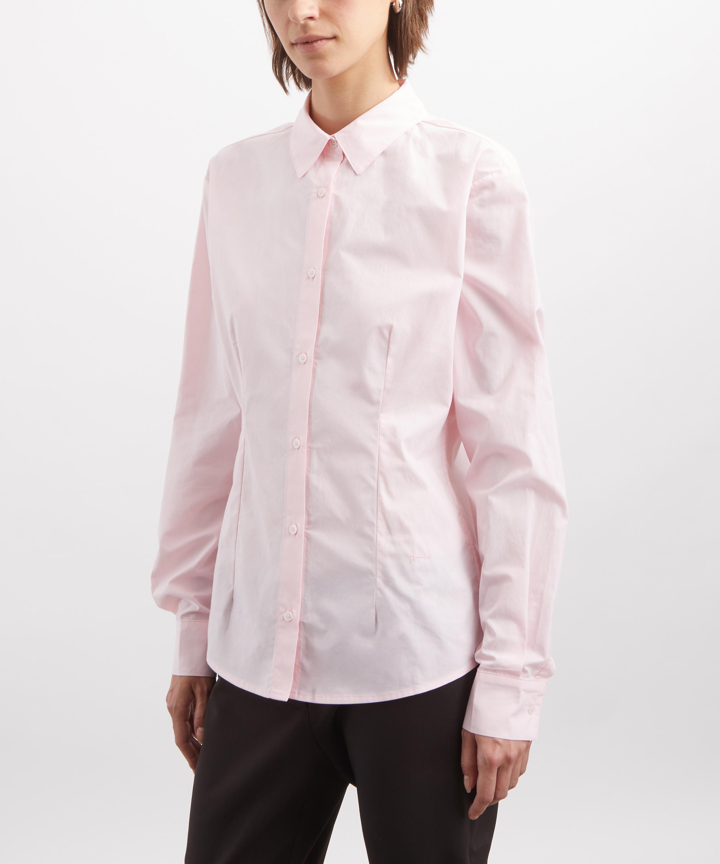 Paloma Wool - Bruna Pink Fitted Shirt image number 2