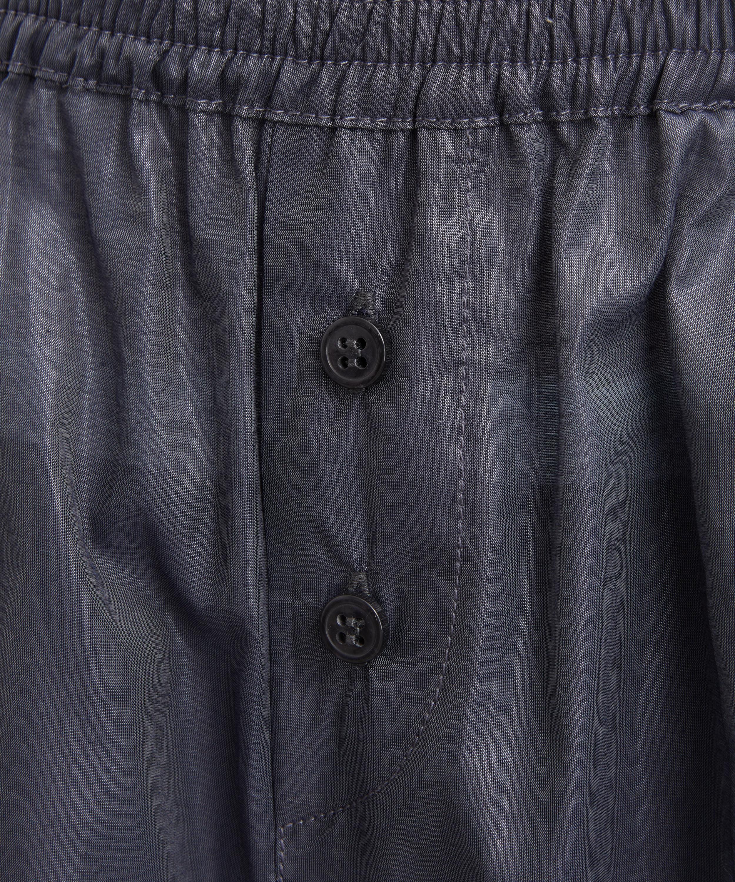Paloma Wool - Limone Navy Wide-Leg Trousers image number 4