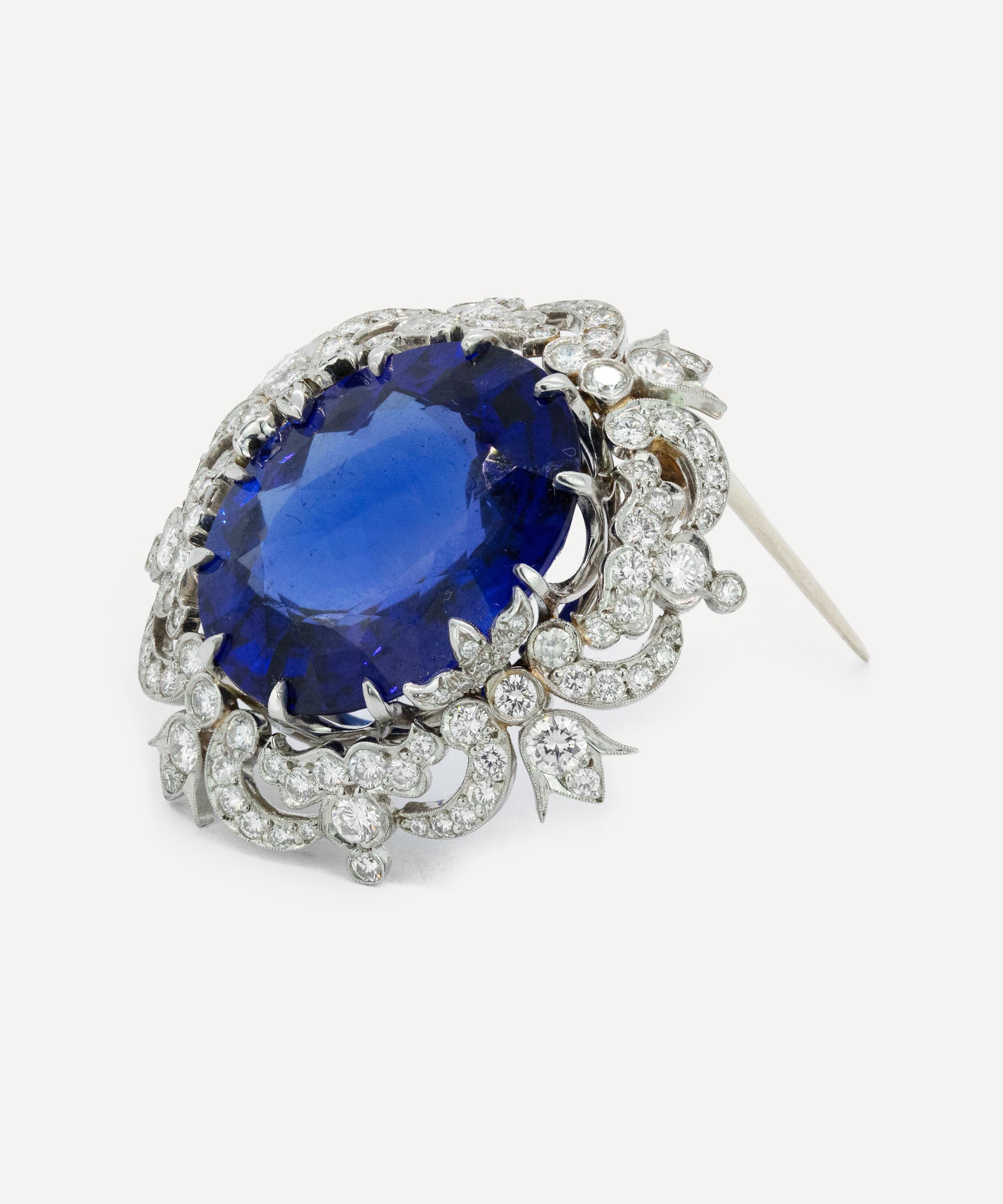 Kojis - 18ct Gold Tanzanite and Pearl Necklace image number 4