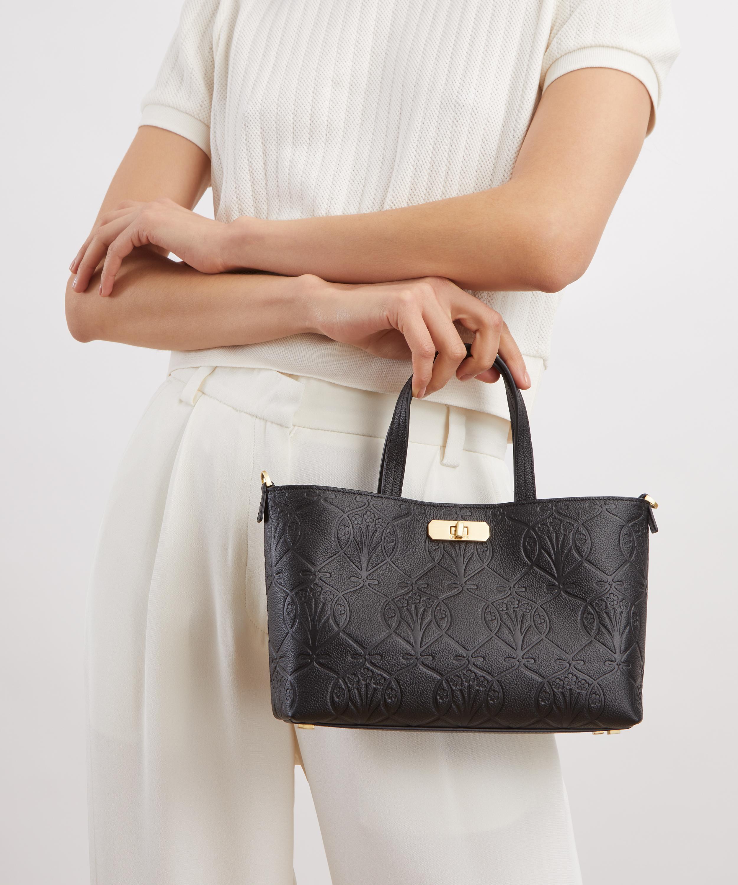 Liberty -  Iphis Embossed Burlington Mini Tote Bag image number 6
