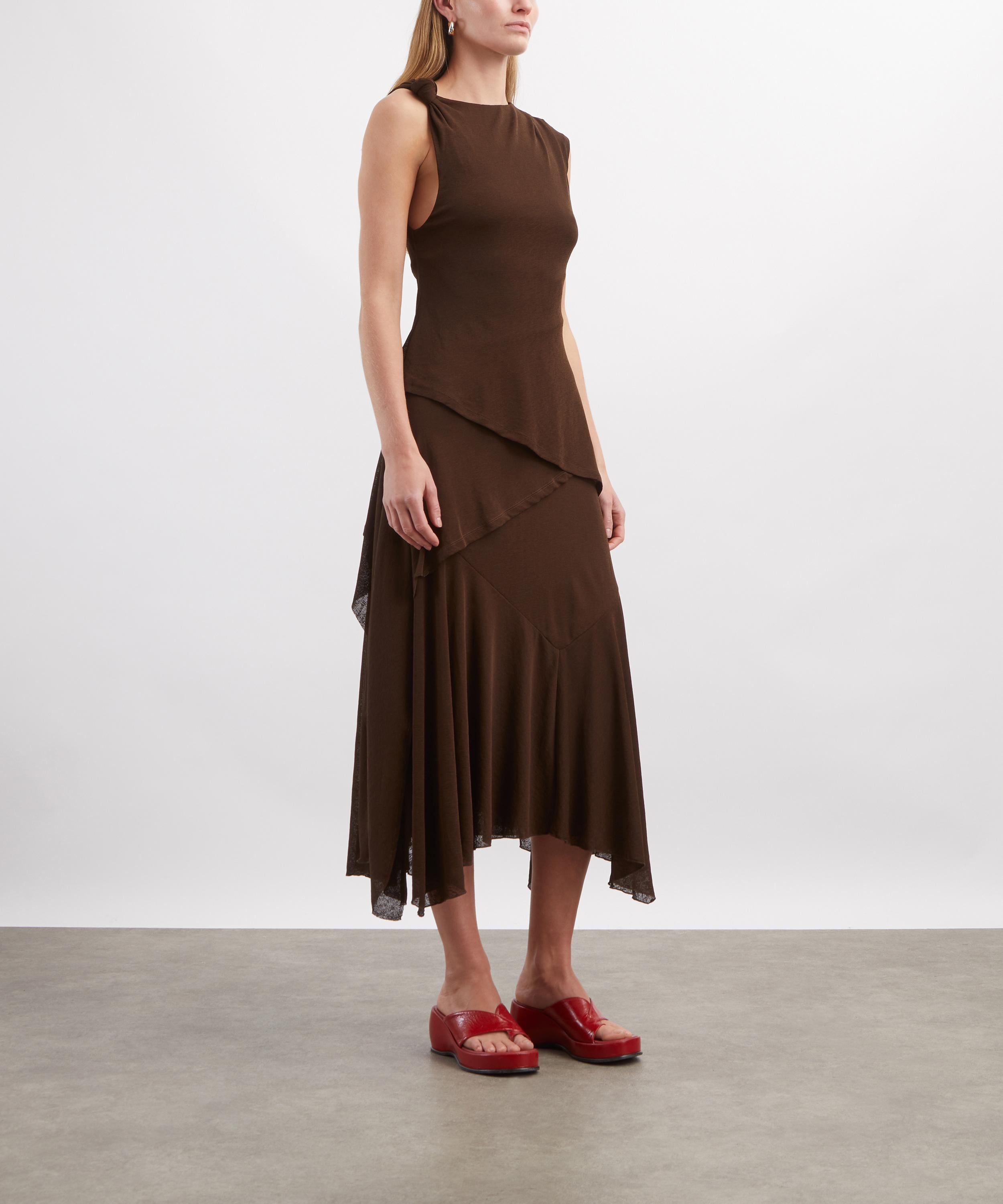 Ganni - Marl Mesh Long Dress image number 2