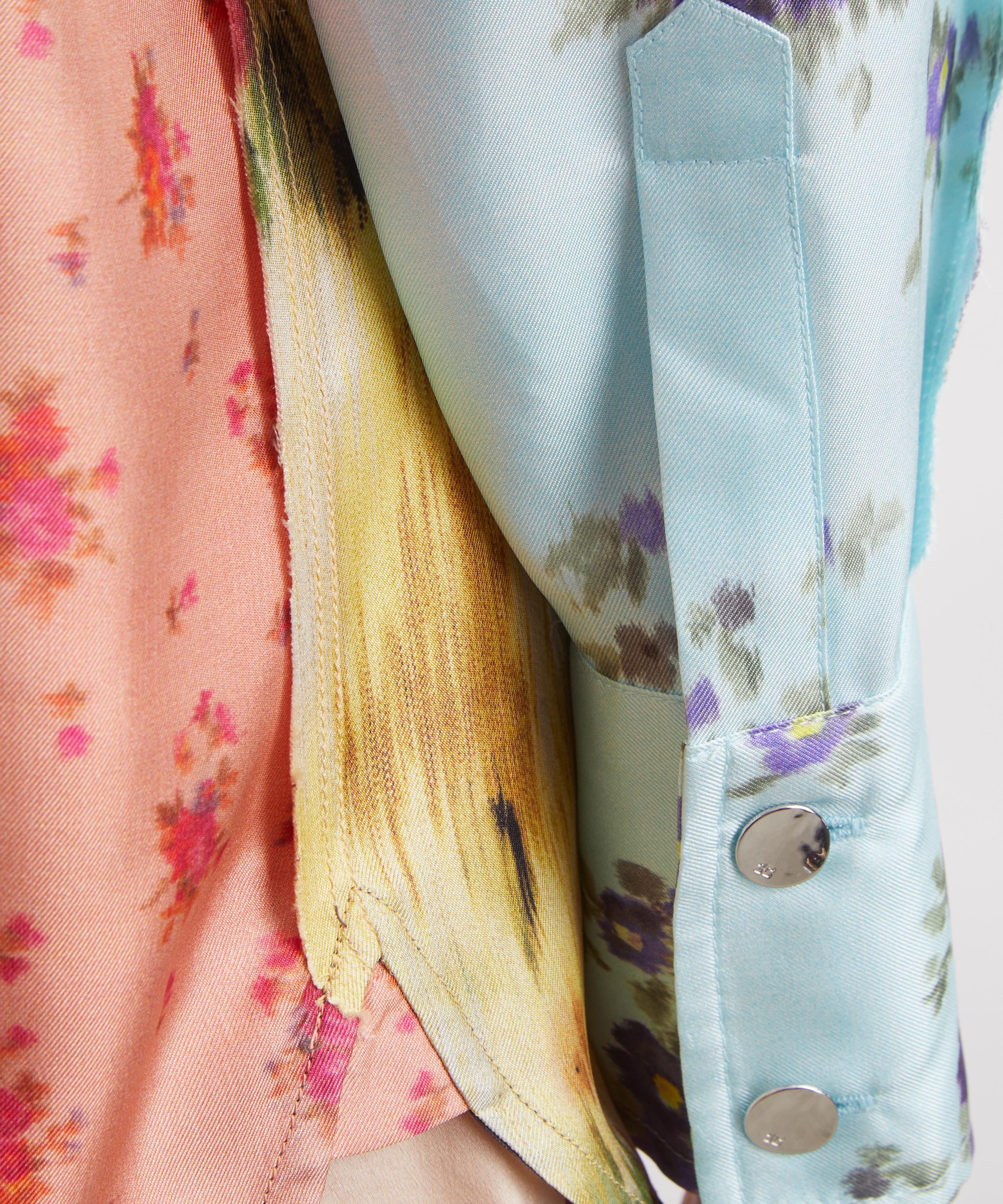 Ganni - Multi Printed Silk Shirt image number 4