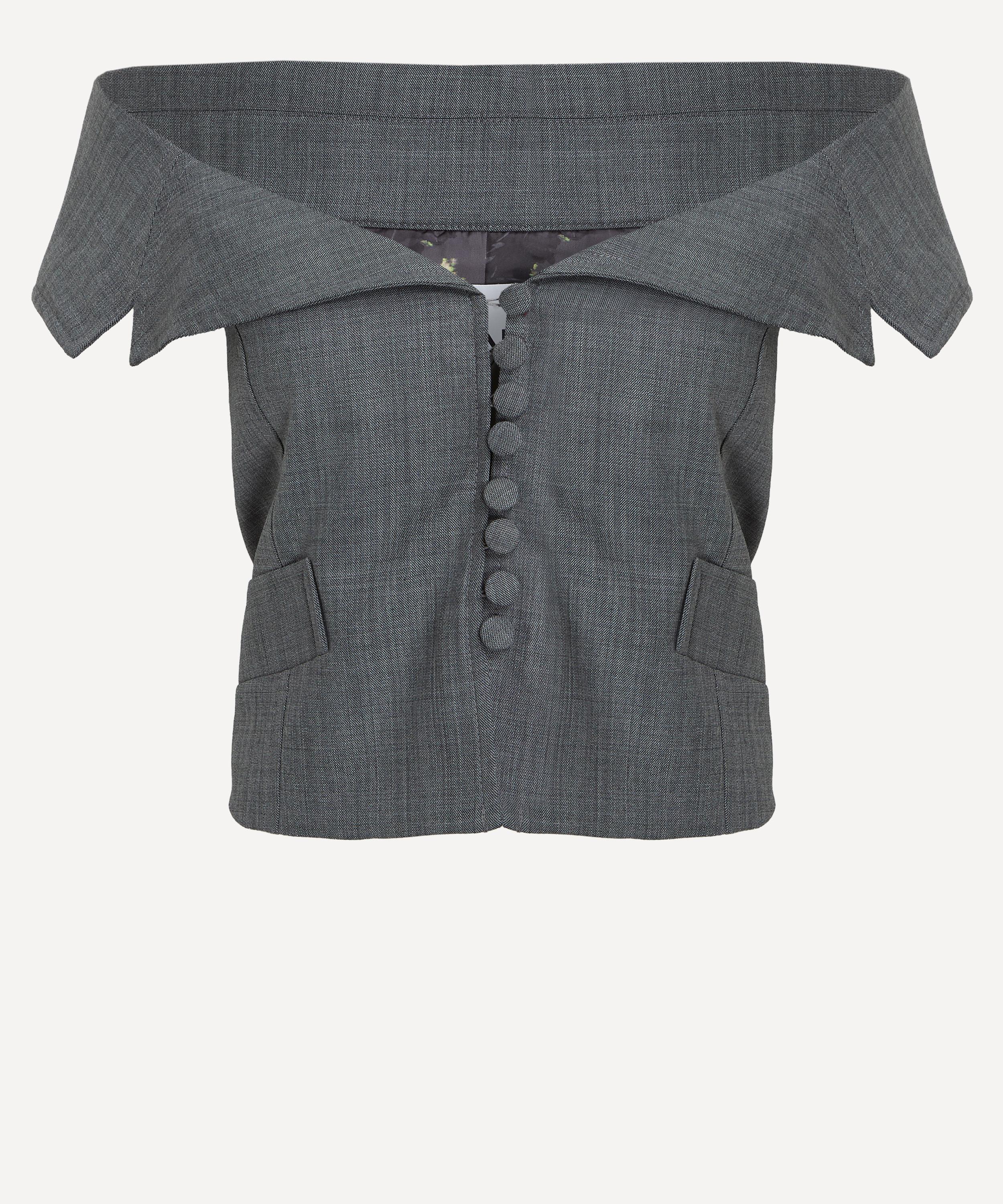 Ganni - Wool Melange Suiting Vest