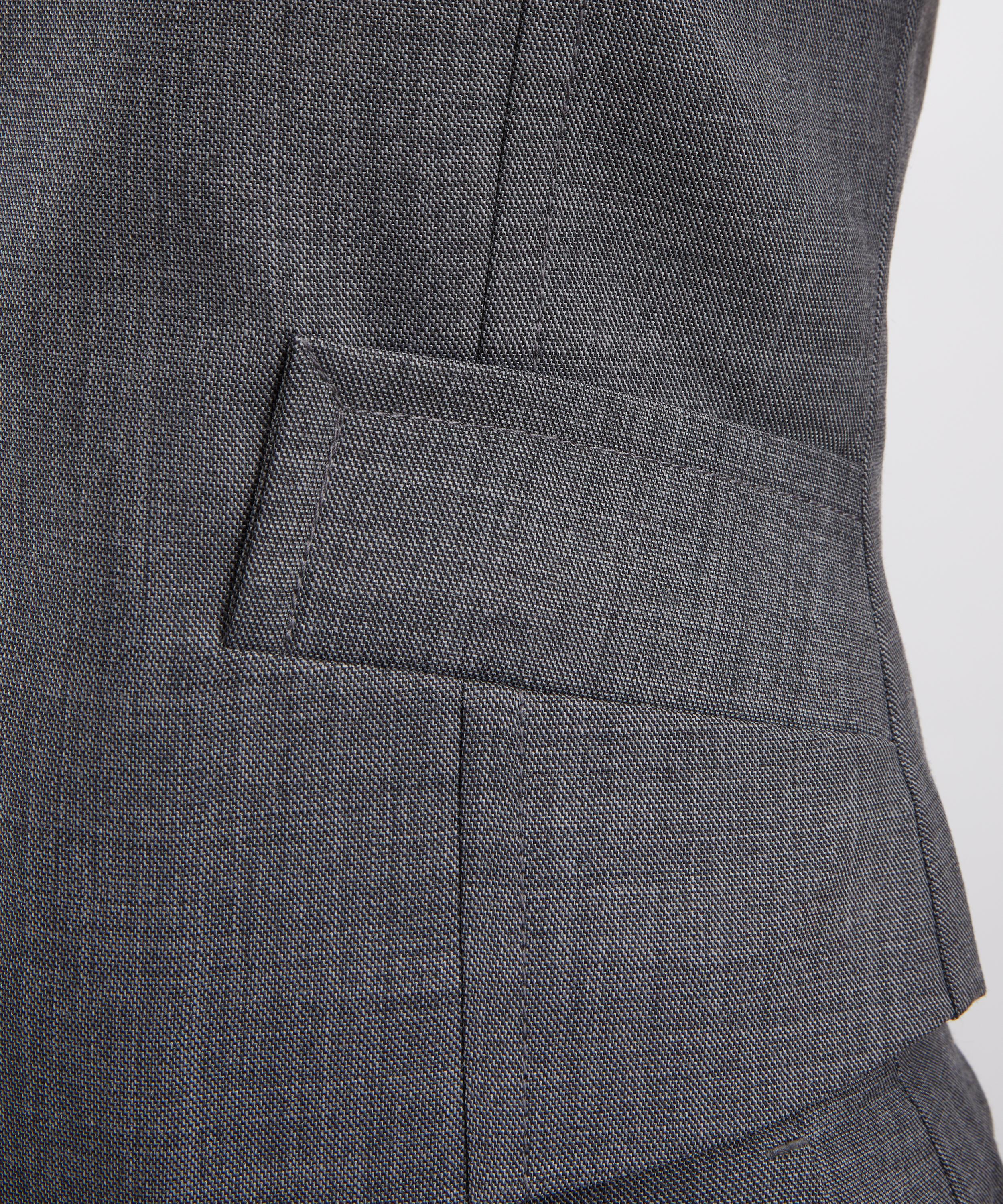 Ganni - Wool Melange Suiting Vest image number 4