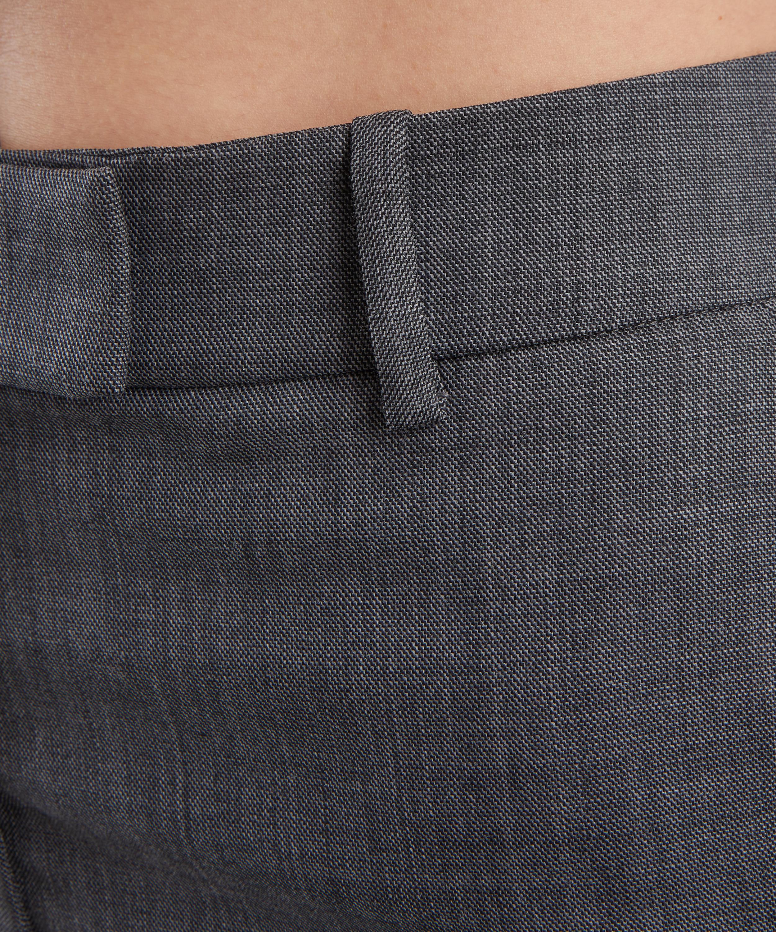 Ganni - Wool Melange Suiting Straight Pants image number 4