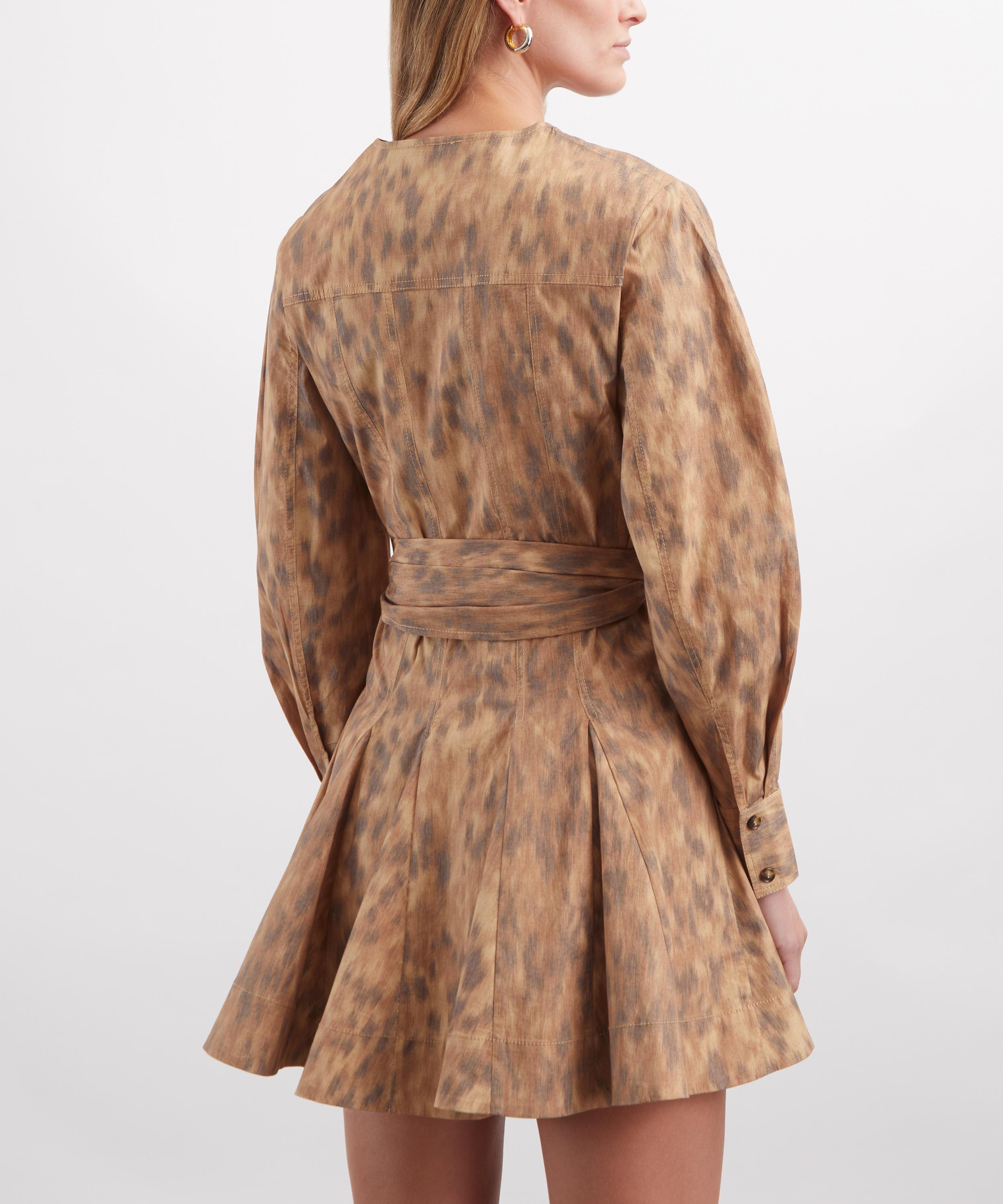 Ganni - Stretch Cotton Shirt Dress image number 3