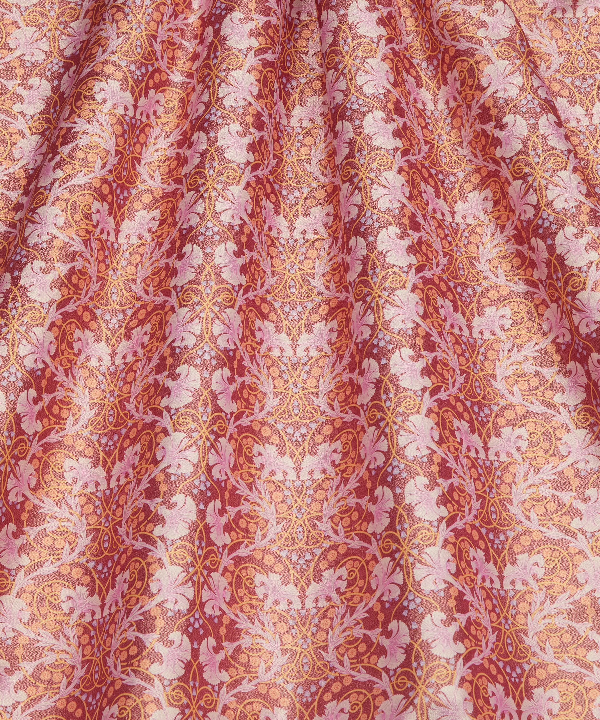 Liberty - Faulkner Carnations Codrington Silk Lurex image number 2