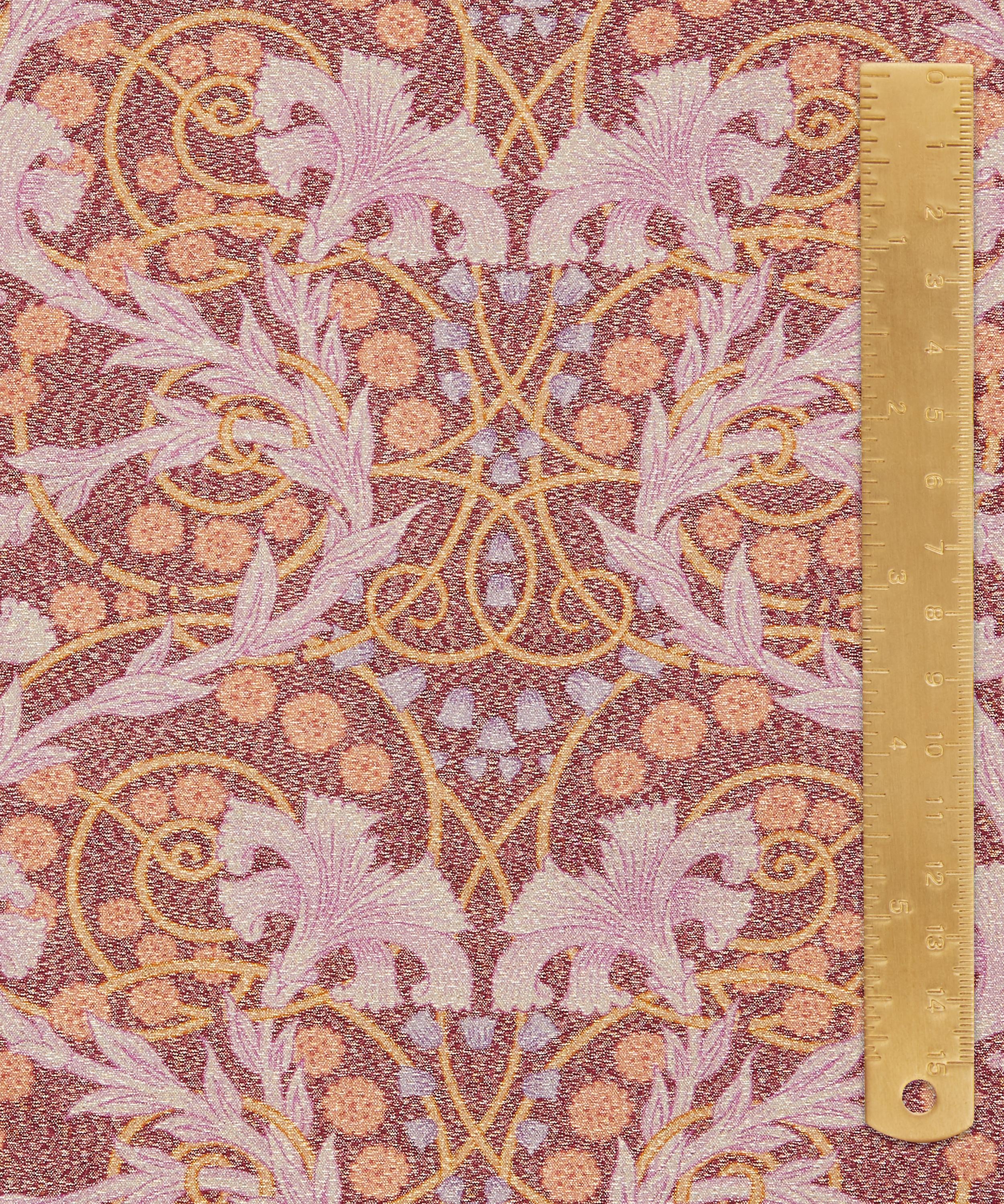 Liberty - Faulkner Carnations Codrington Silk Lurex image number 4