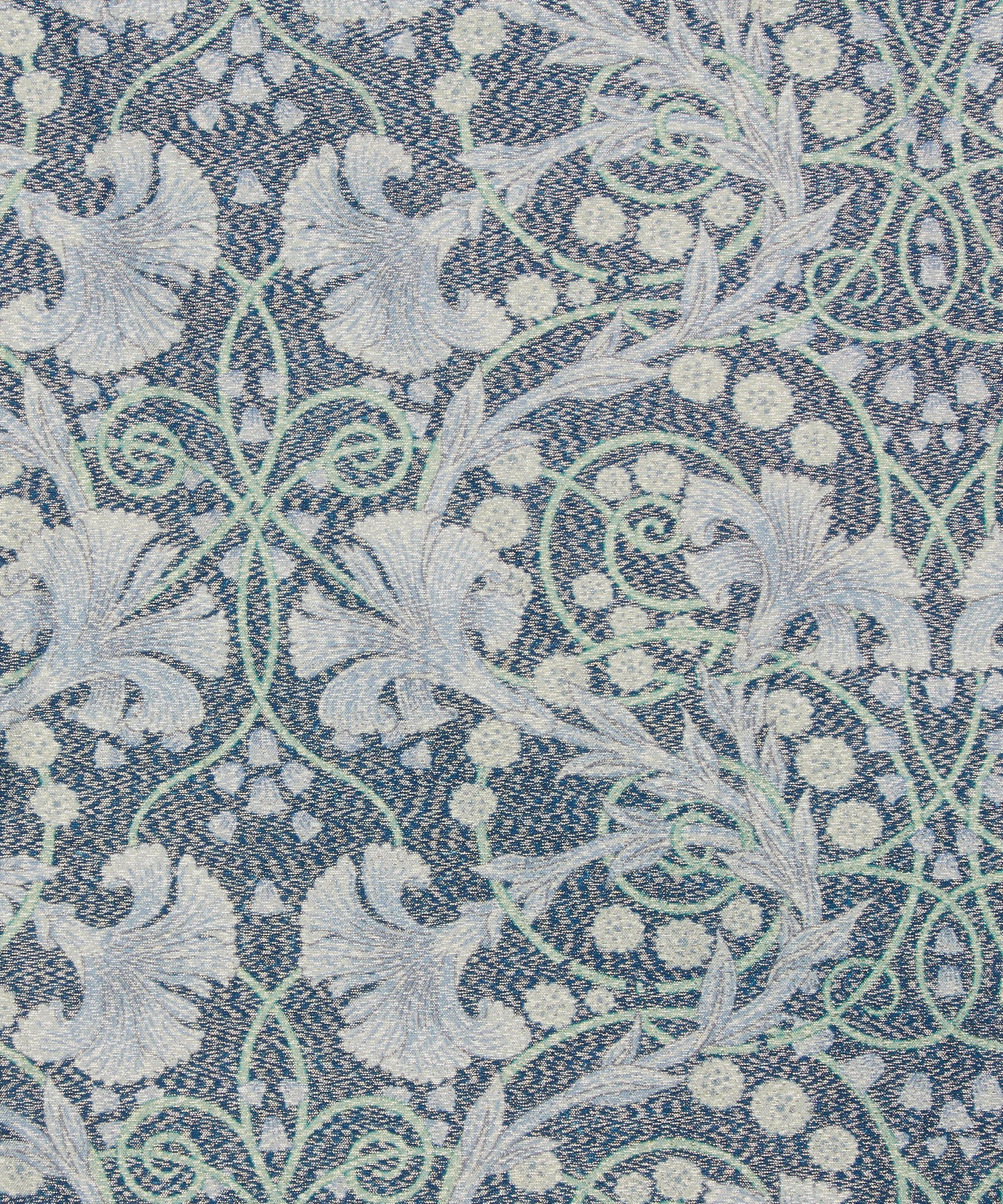 Liberty - Faulkner Carnations Codrington Silk Lurex image number 0