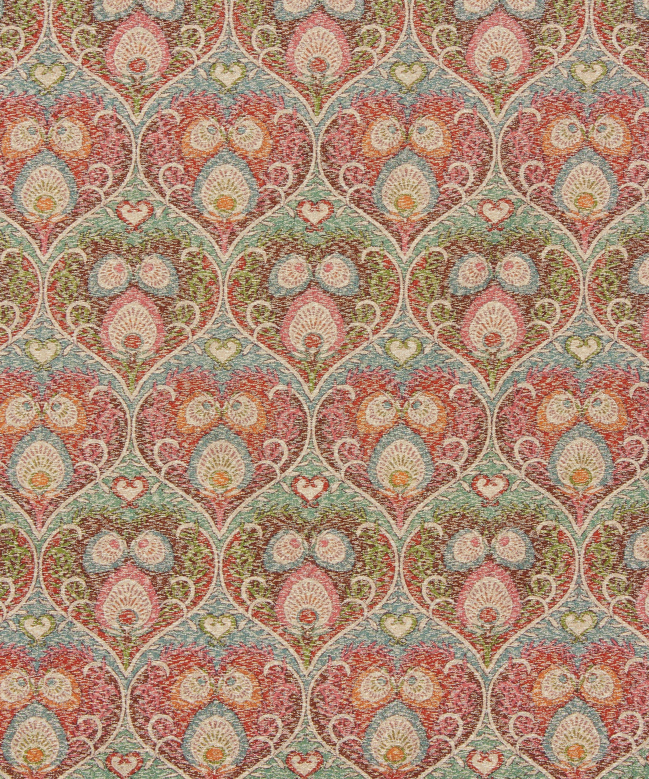 Liberty - Plume Hearts Codrington Silk Lurex image number 0