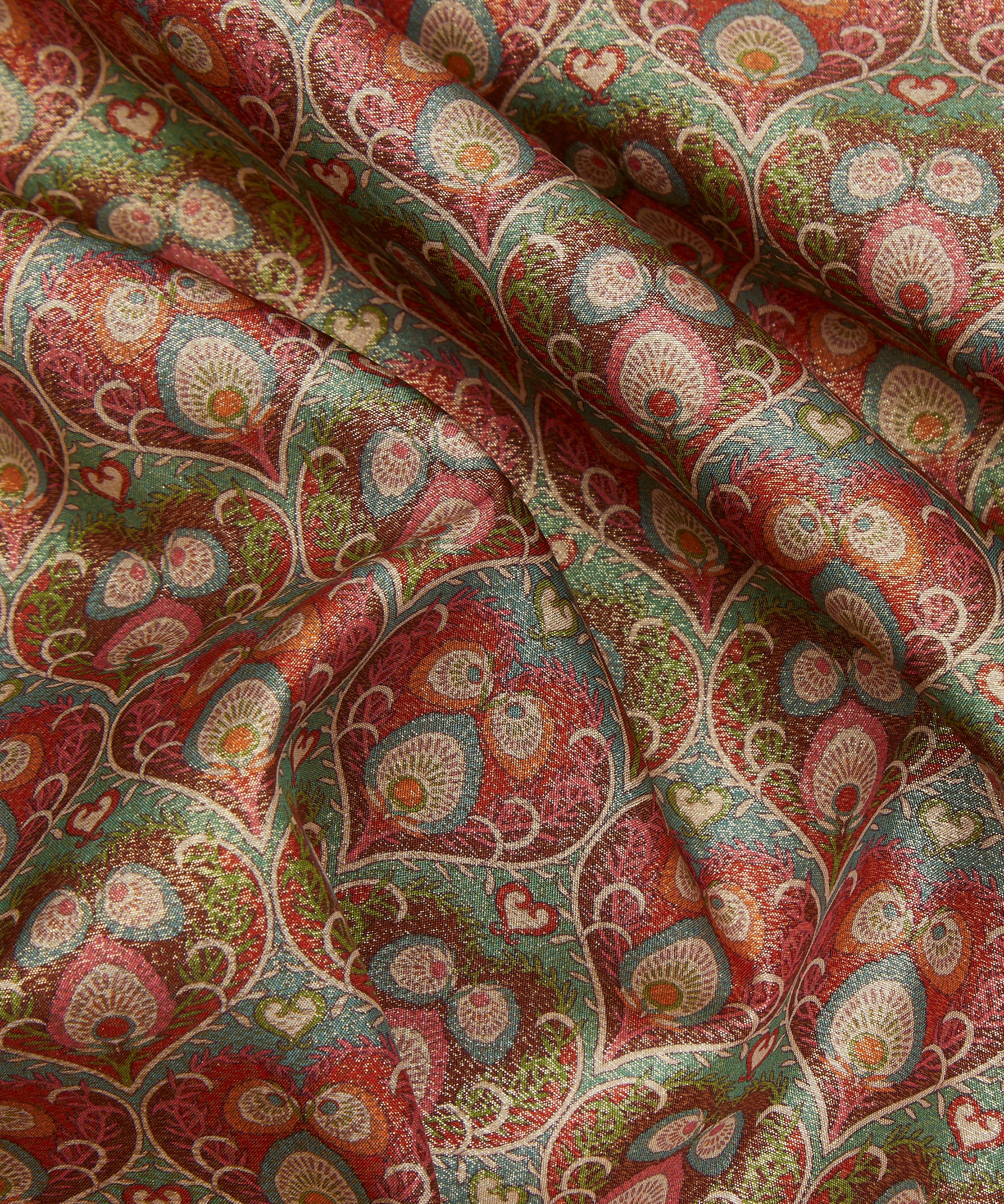 Liberty - Plume Hearts Codrington Silk Lurex image number 3