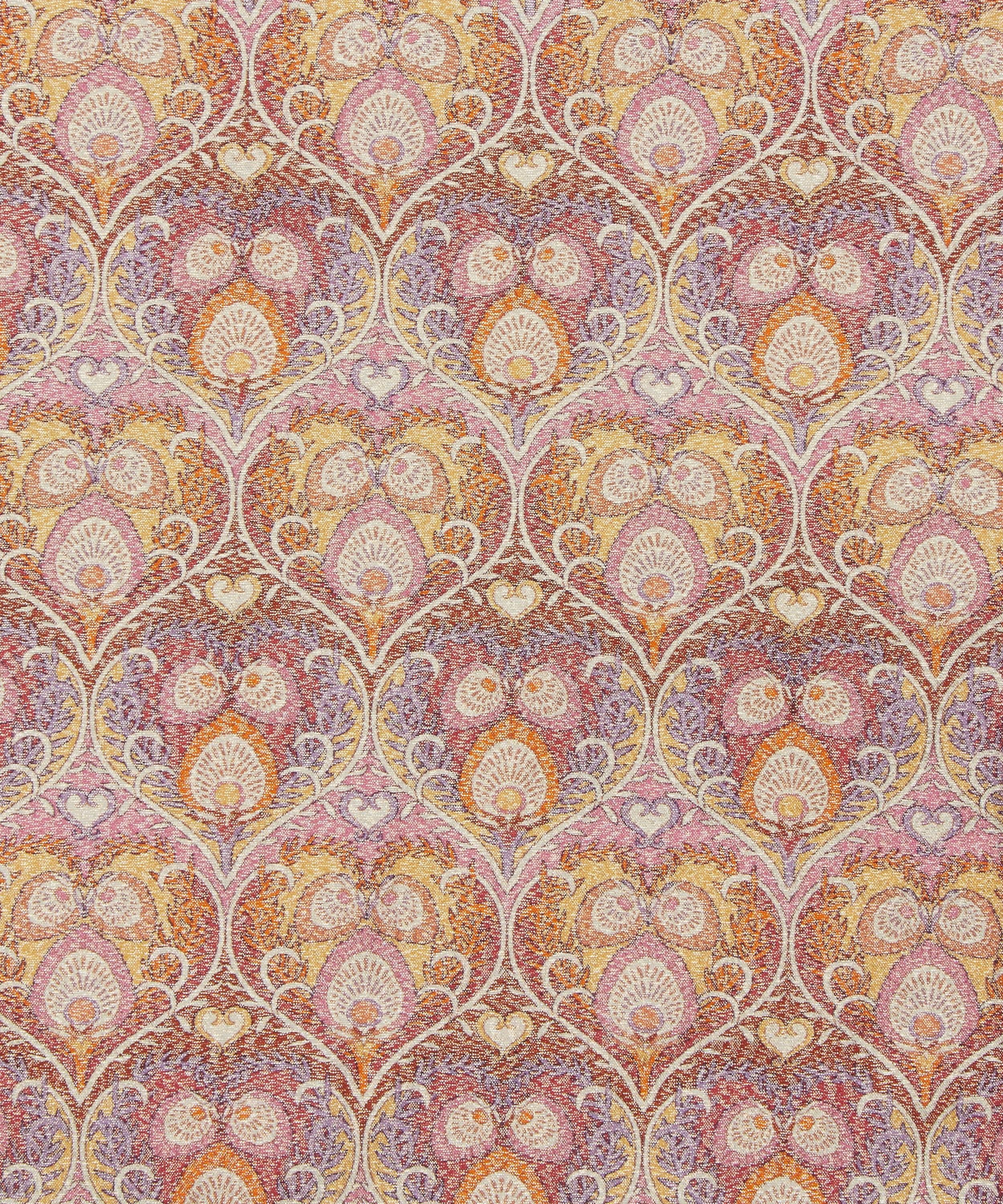 Liberty - Plume Hearts Codrington Silk Lurex