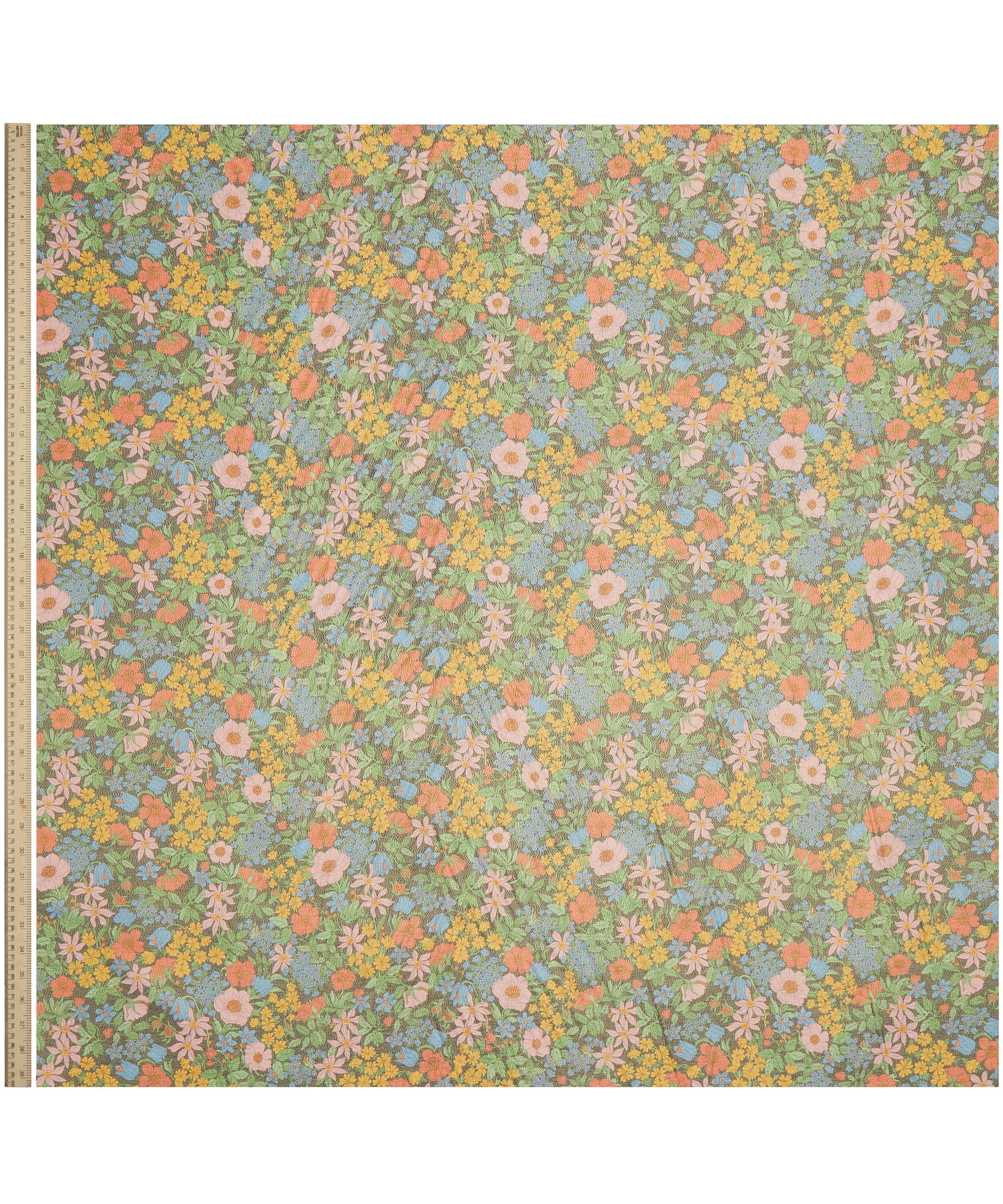 Liberty - Clarabell Meadow Codrington Silk Lurex image number 1