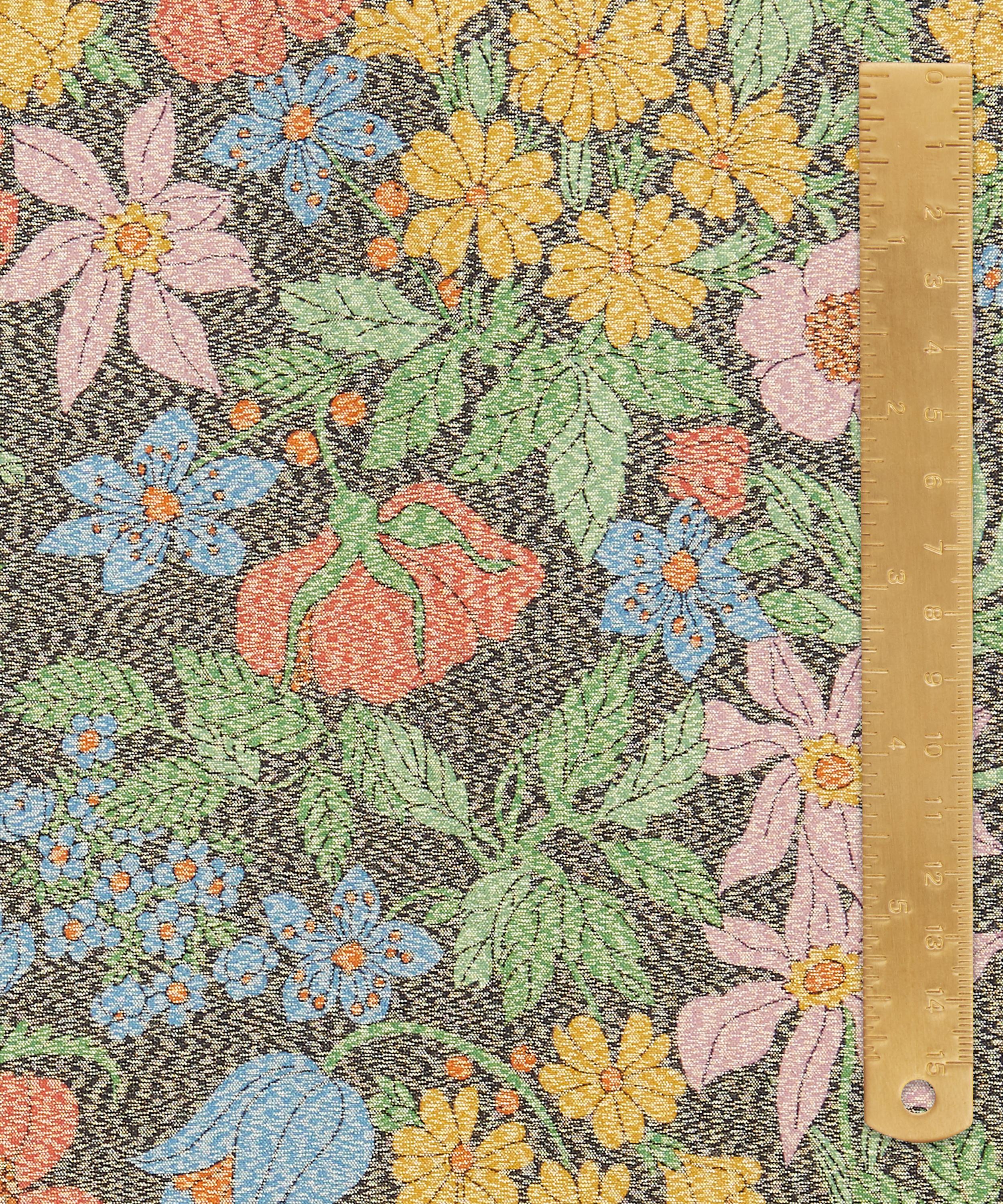 Liberty - Clarabell Meadow Codrington Silk Lurex image number 4
