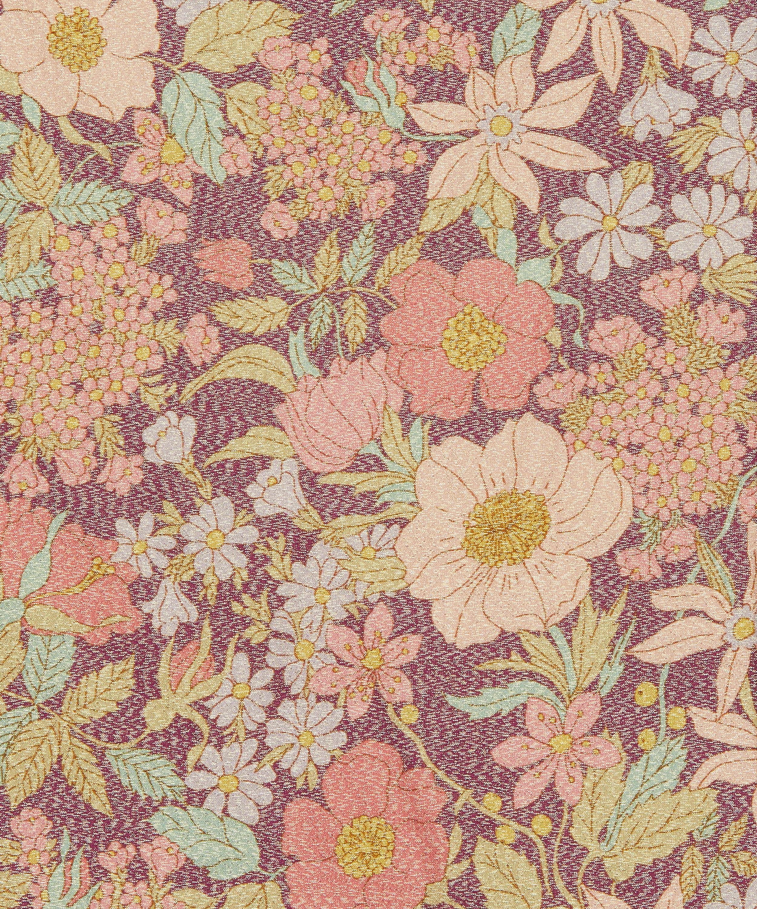 Liberty - Clarabell Meadow Codrington Silk Lurex