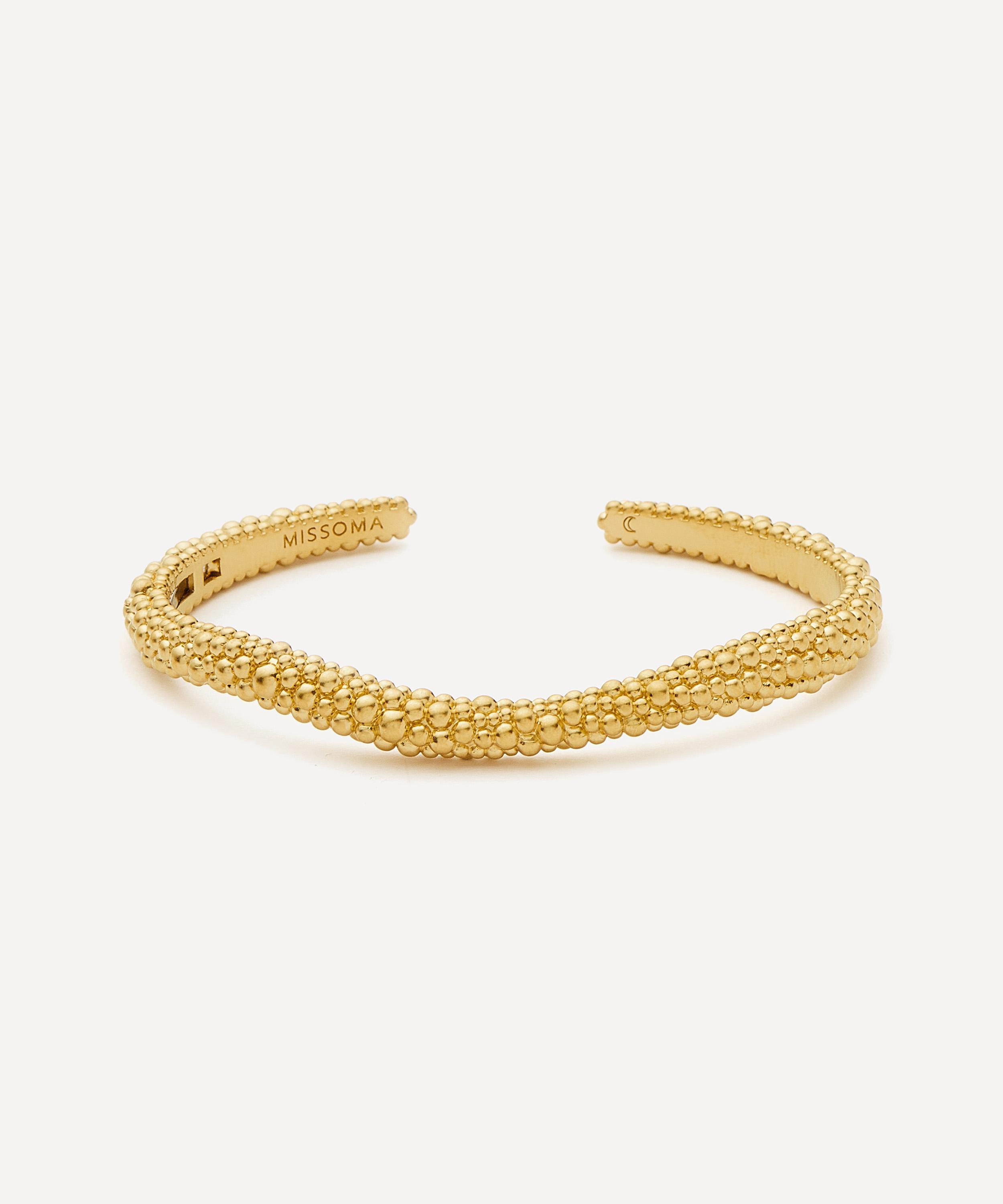 Missoma - 18ct Gold-Plated Baya Claw Cuff Bracelet