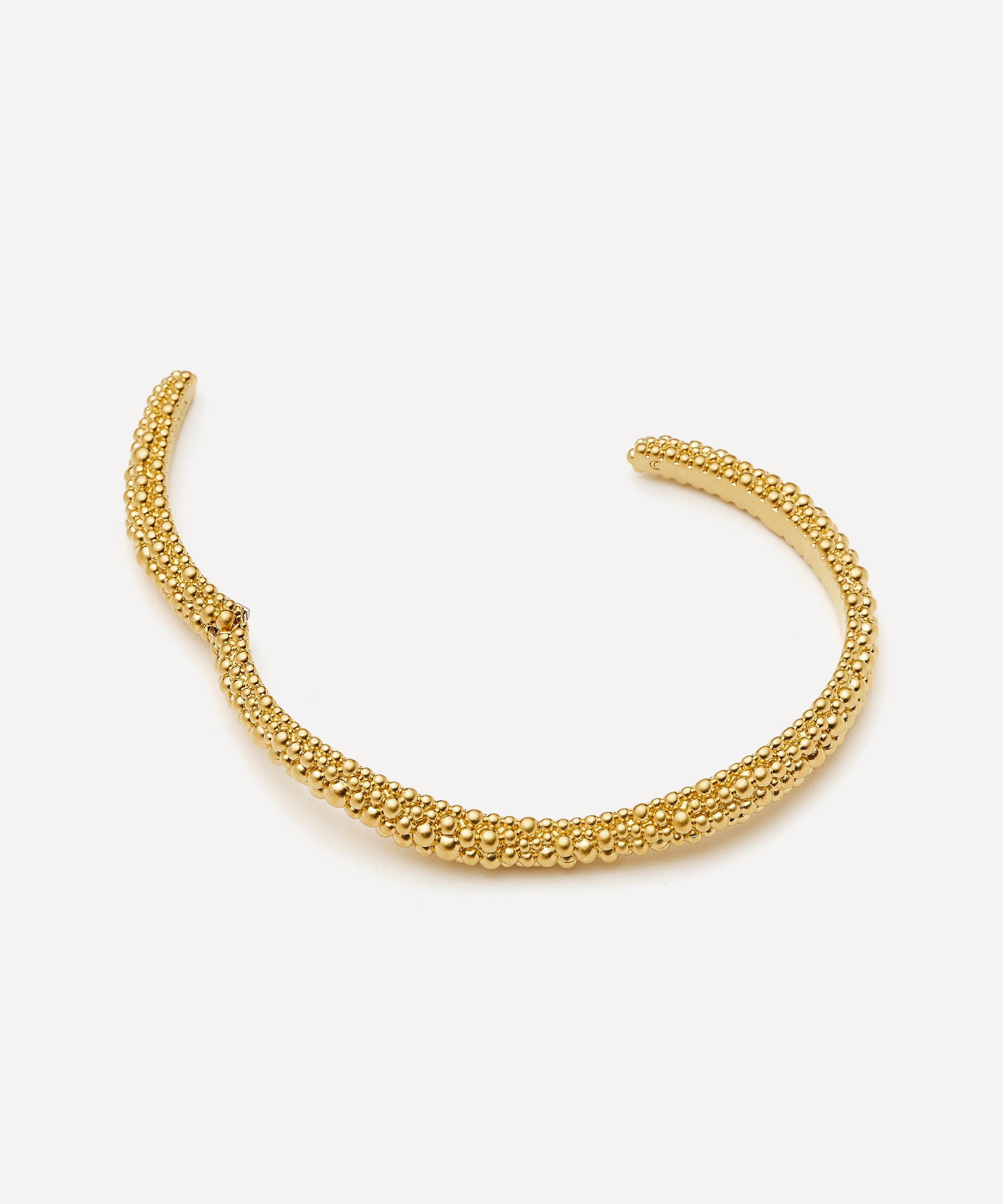 Missoma - 18ct Gold-Plated Baya Claw Cuff Bracelet image number 1