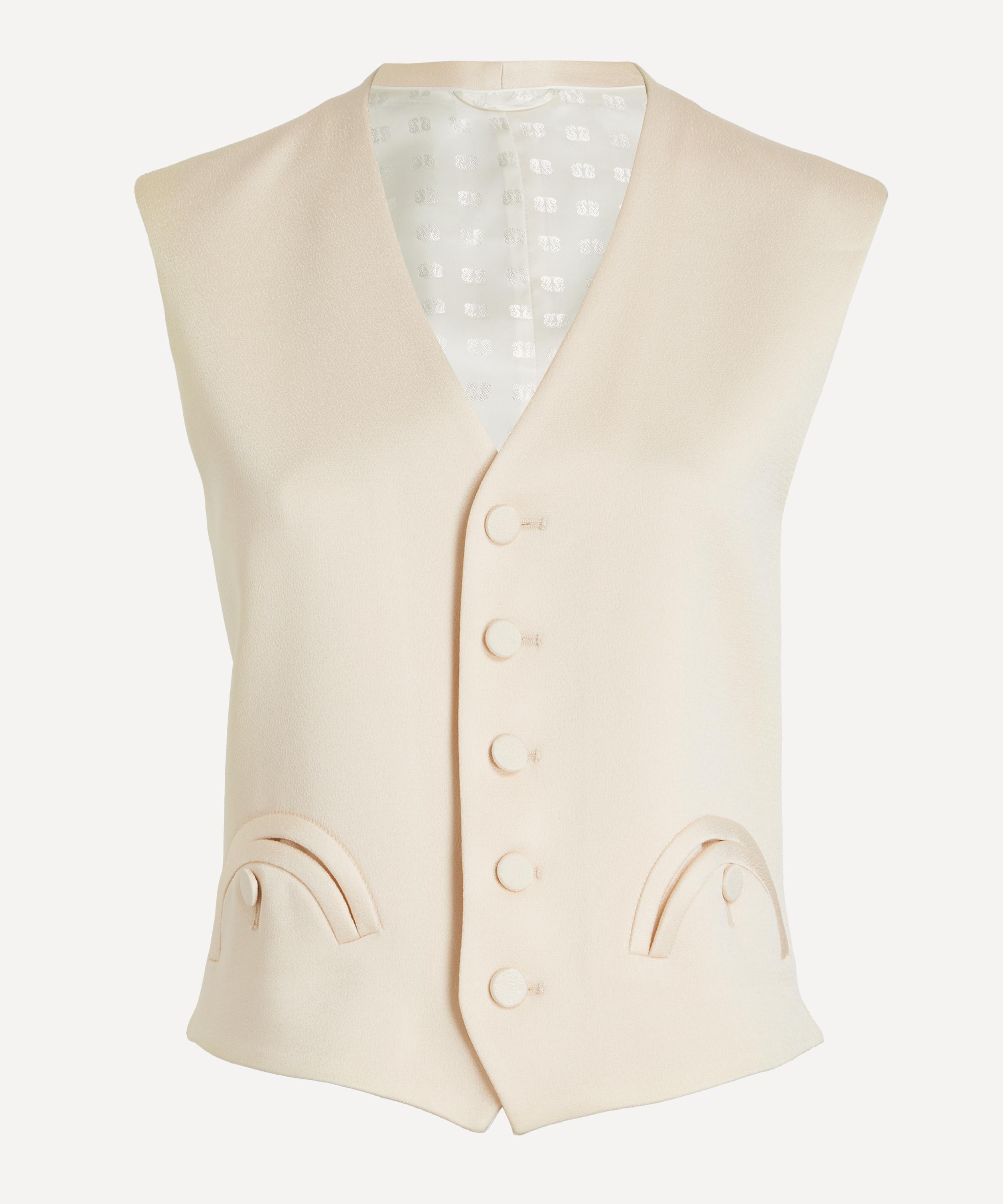BLAZ&Eacute; Milano - Novalis Feral Ivory Gilet