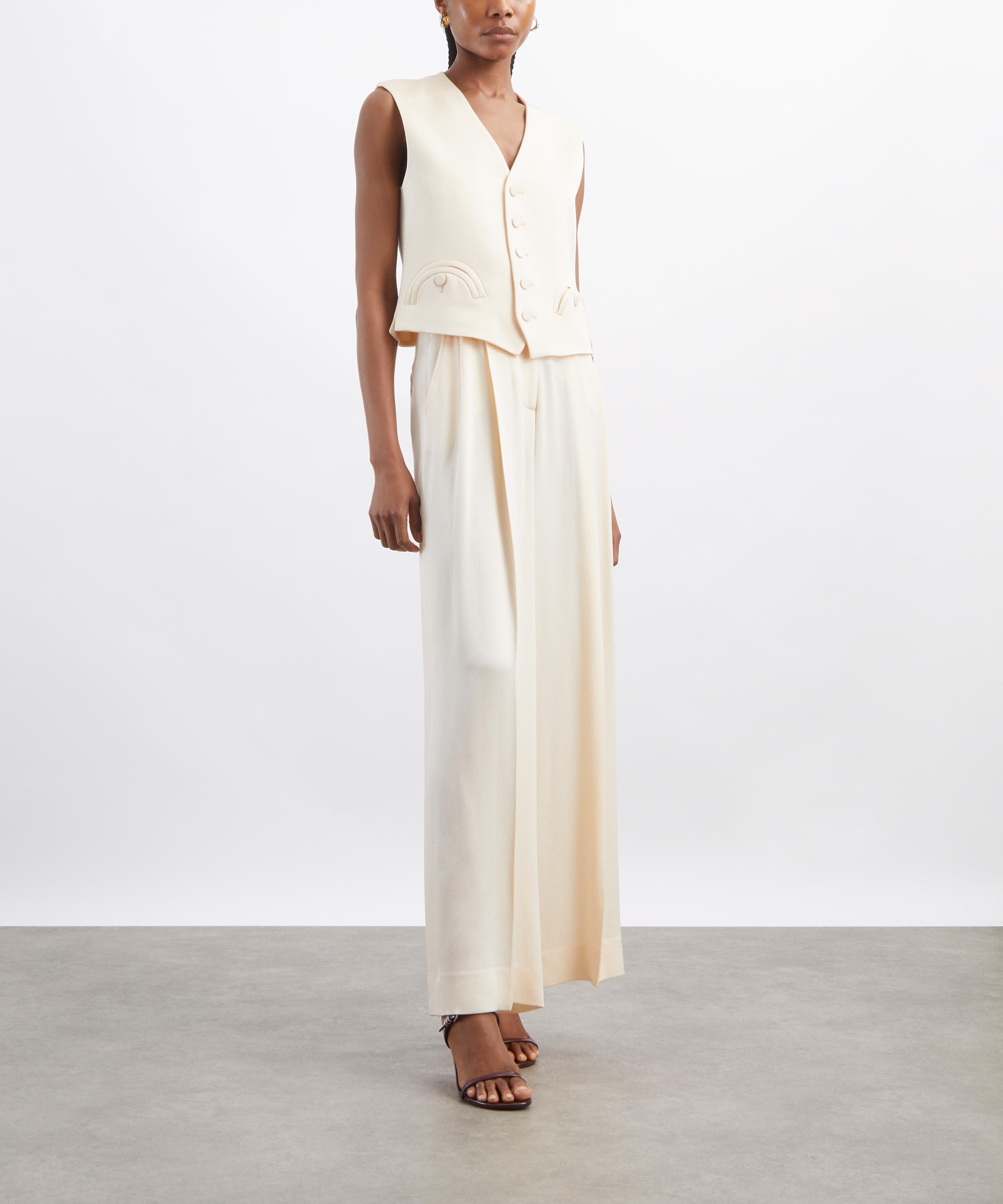 BLAZ&Eacute; Milano - Novalis Feral Ivory Gilet image number 1