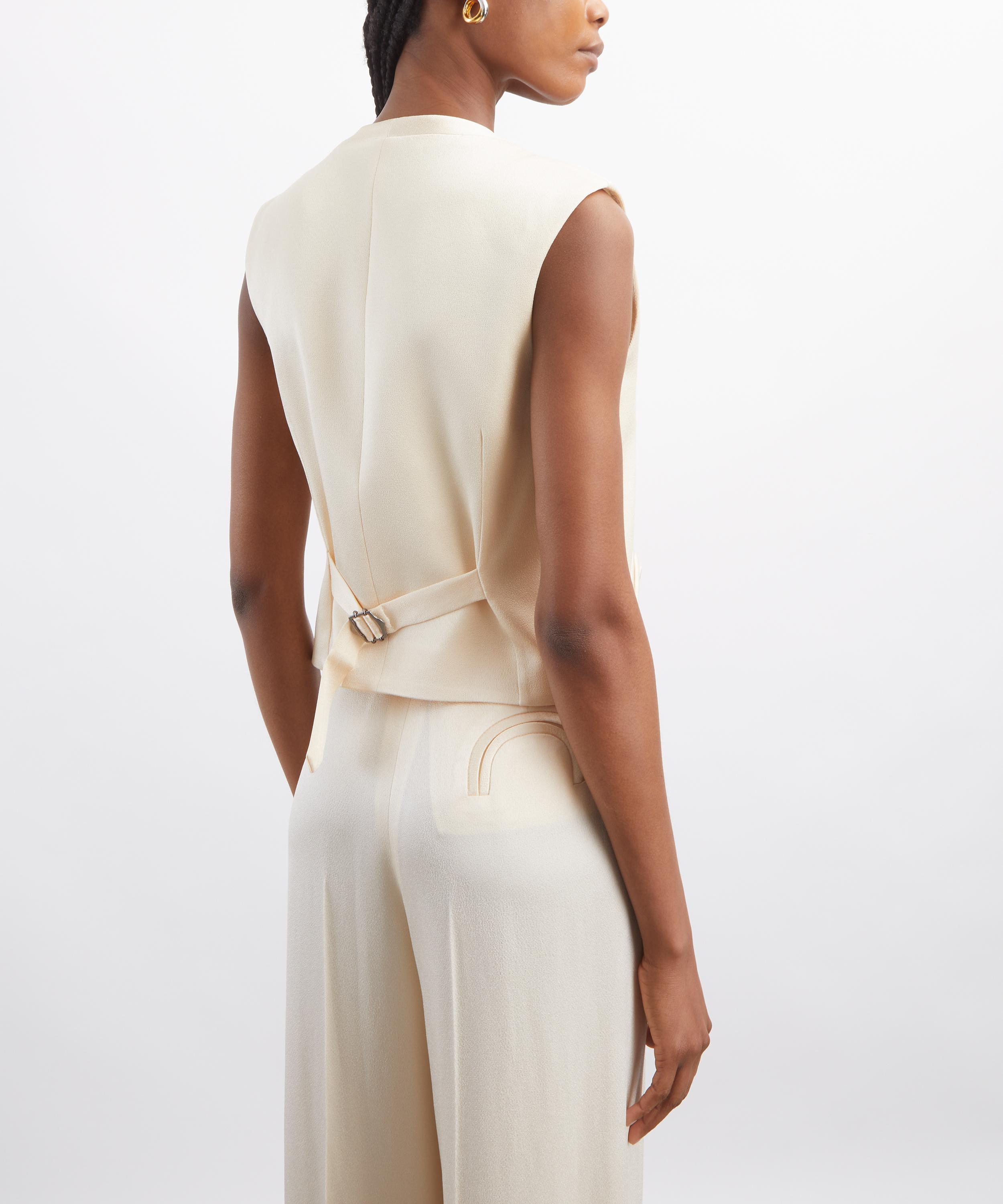 BLAZ&Eacute; Milano - Novalis Feral Ivory Gilet image number 3