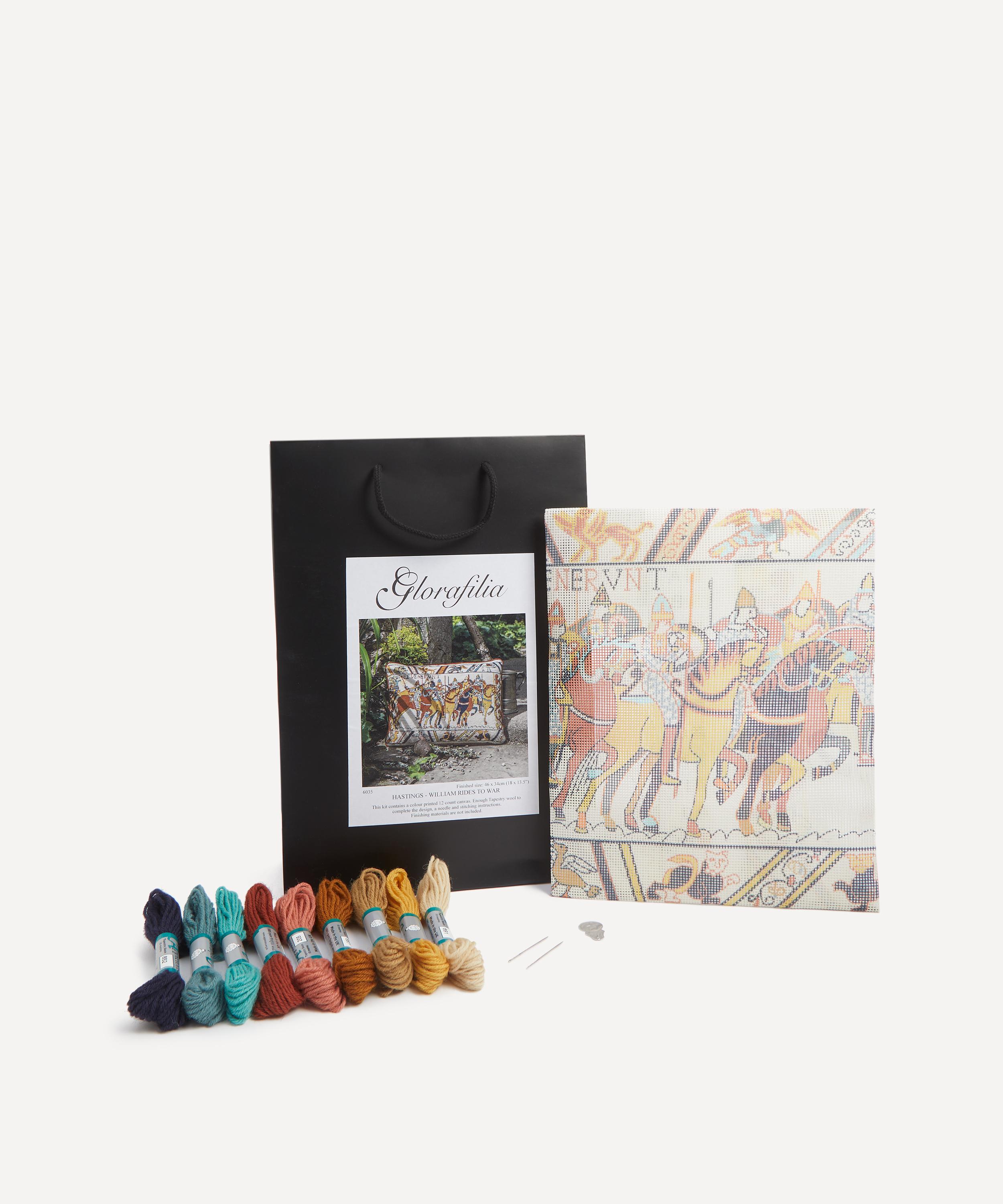 Glorafilia - Bayeaux Tapestry William Rides to War Needlepoint Kit