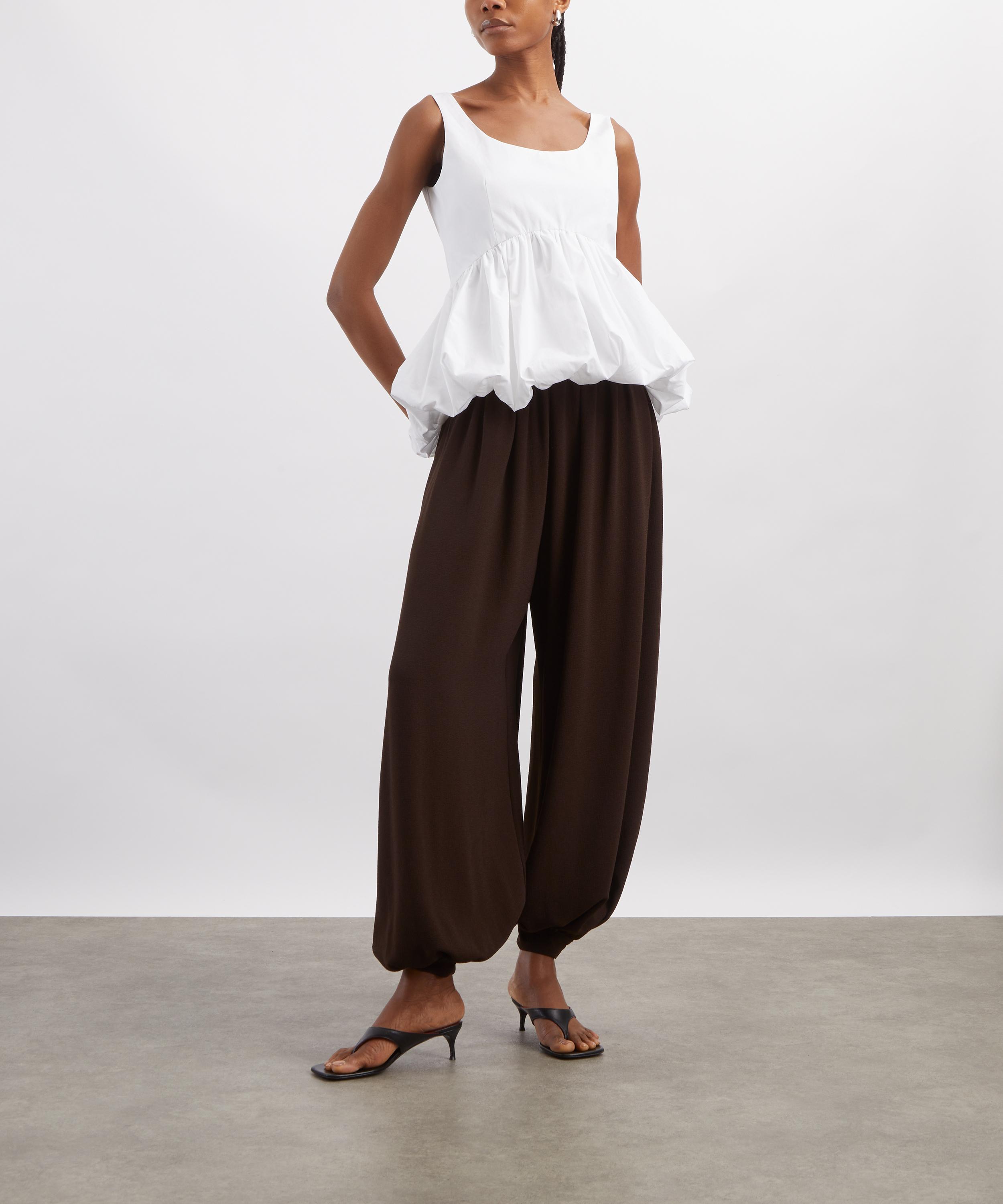 R&oacute;he - Voluminous Peplum Top image number 1