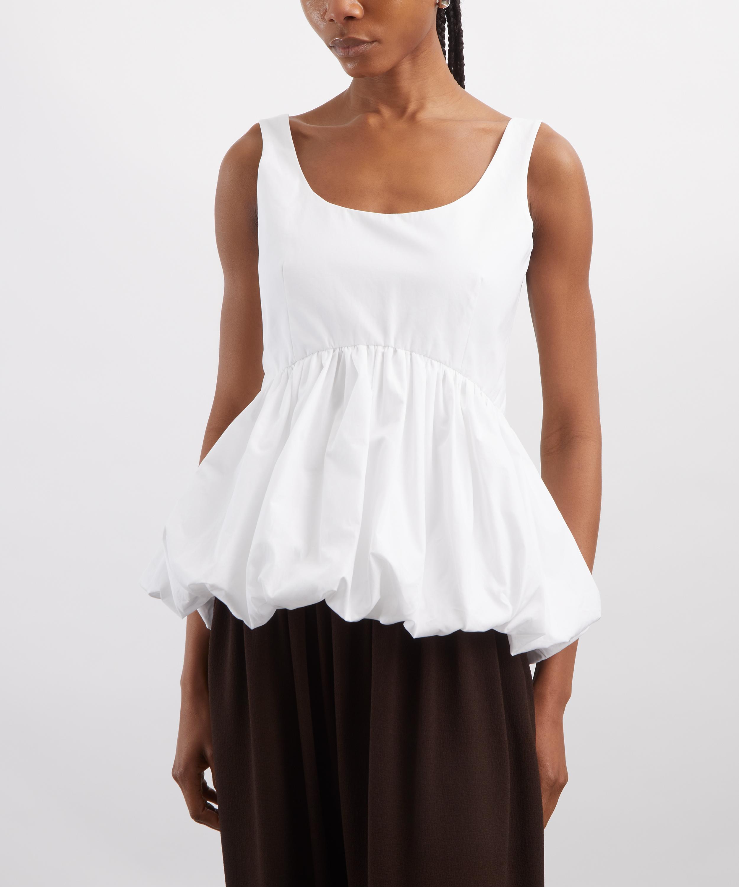 R&oacute;he - Voluminous Peplum Top image number 2