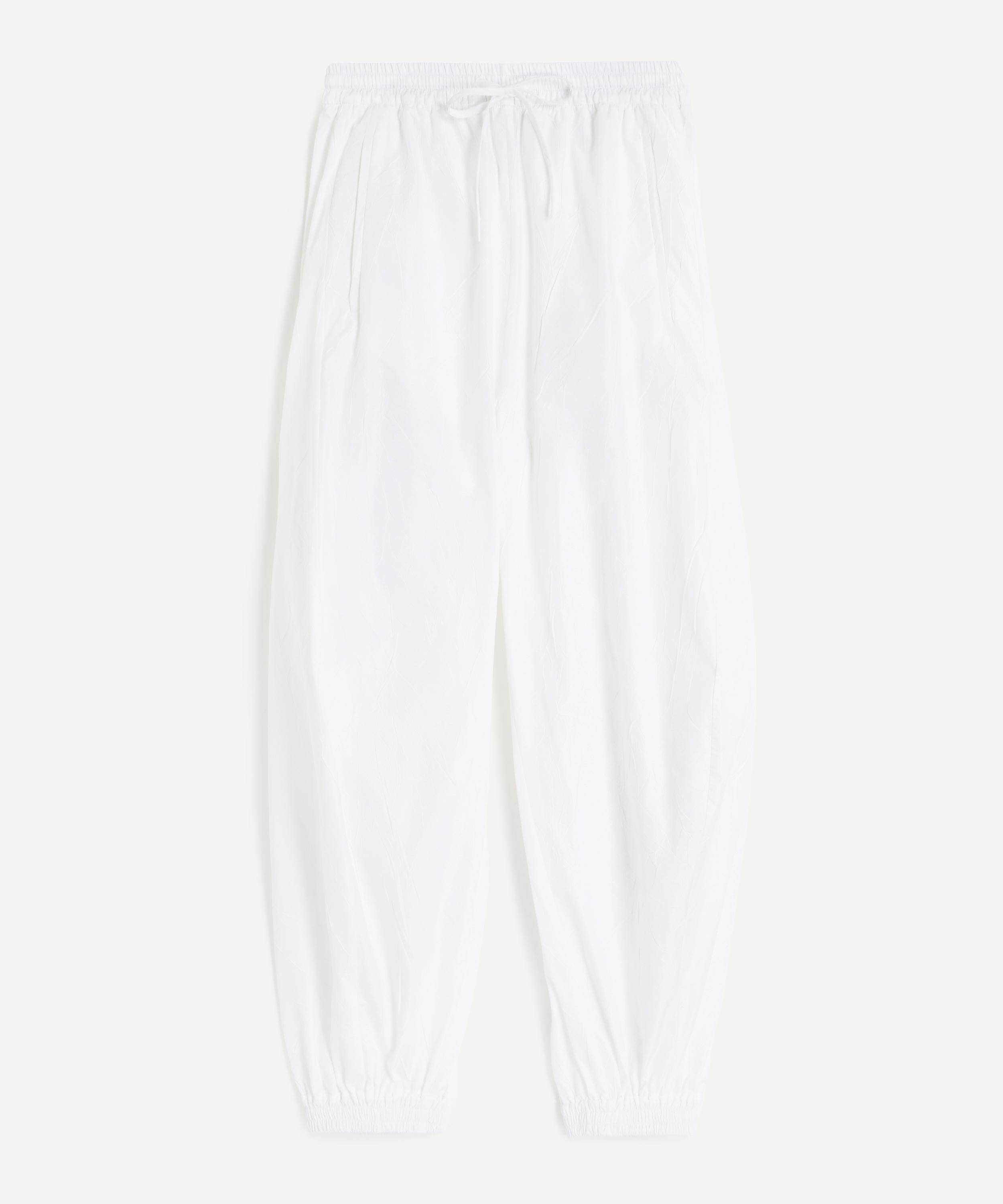 R&oacute;he - White Balloon Track Trousers&nbsp;