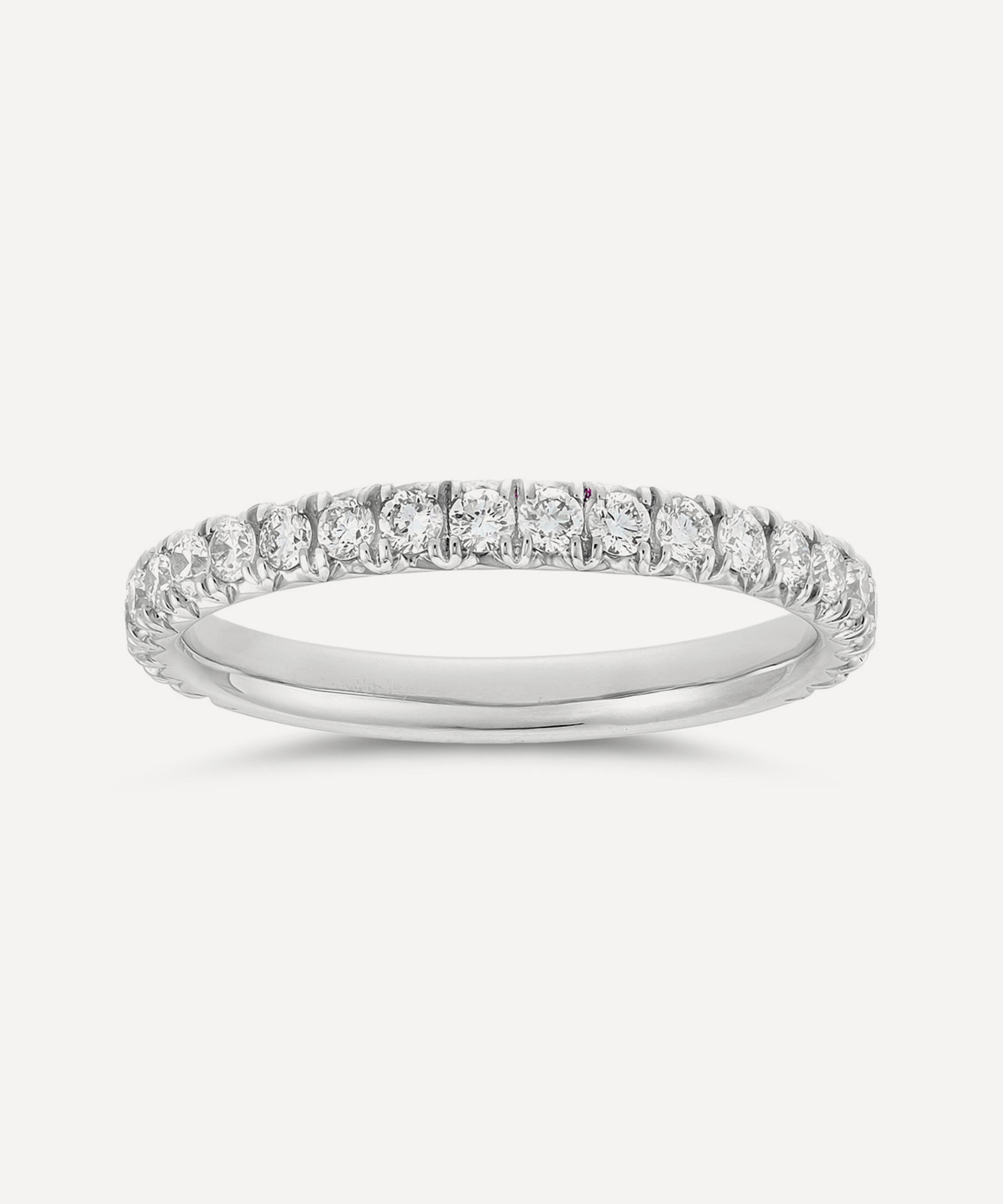 Dinny Hall - 9ct Gold Ella Three Quarter Small Diamond Eternity Ring