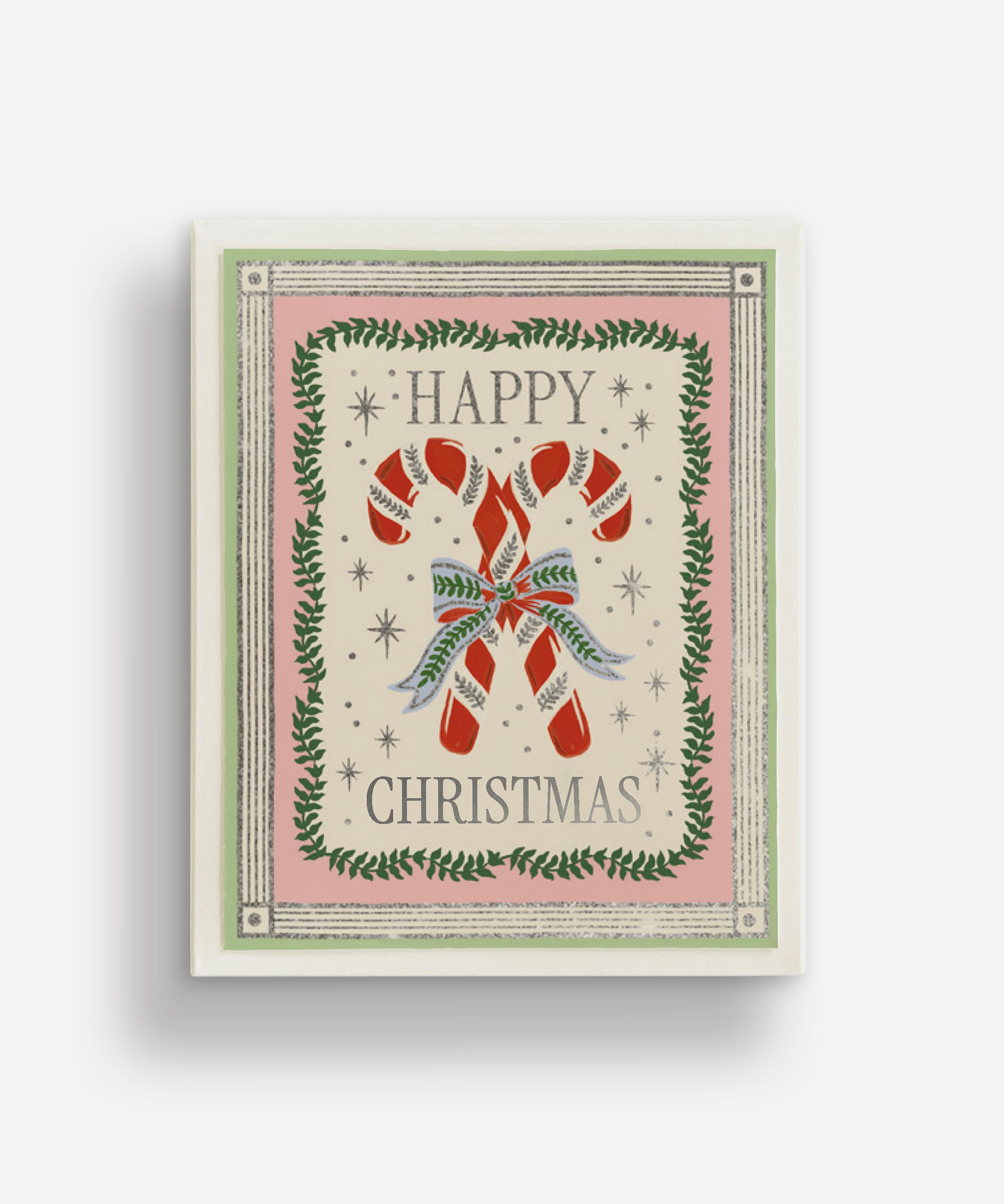 Christmas - Candy Cane Box Set of 8 Christmas Cards image number 0