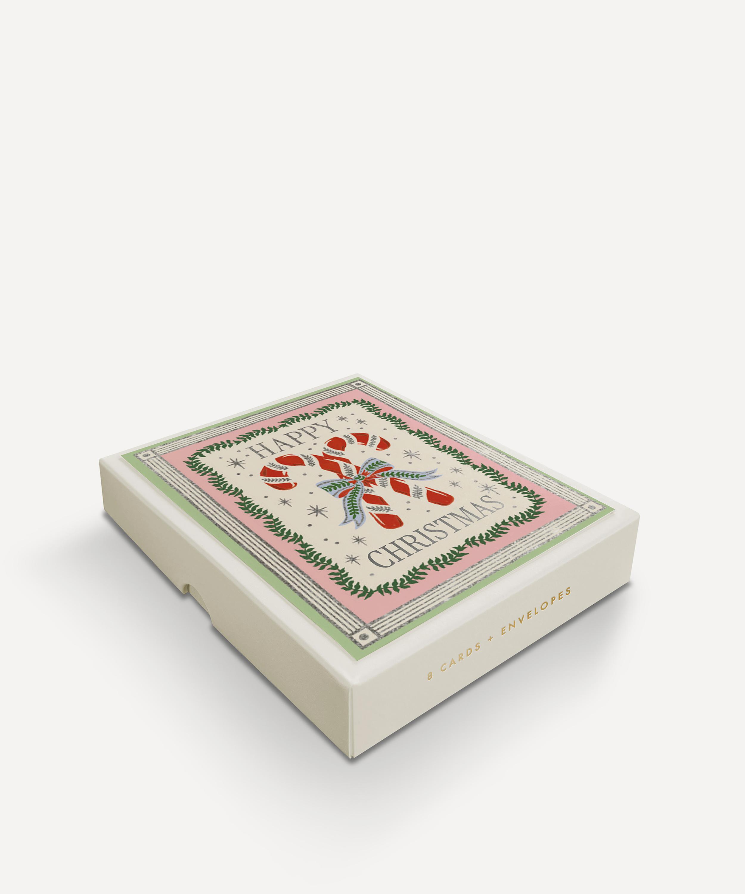 Christmas - Candy Cane Box Set of 8 Christmas Cards image number 1