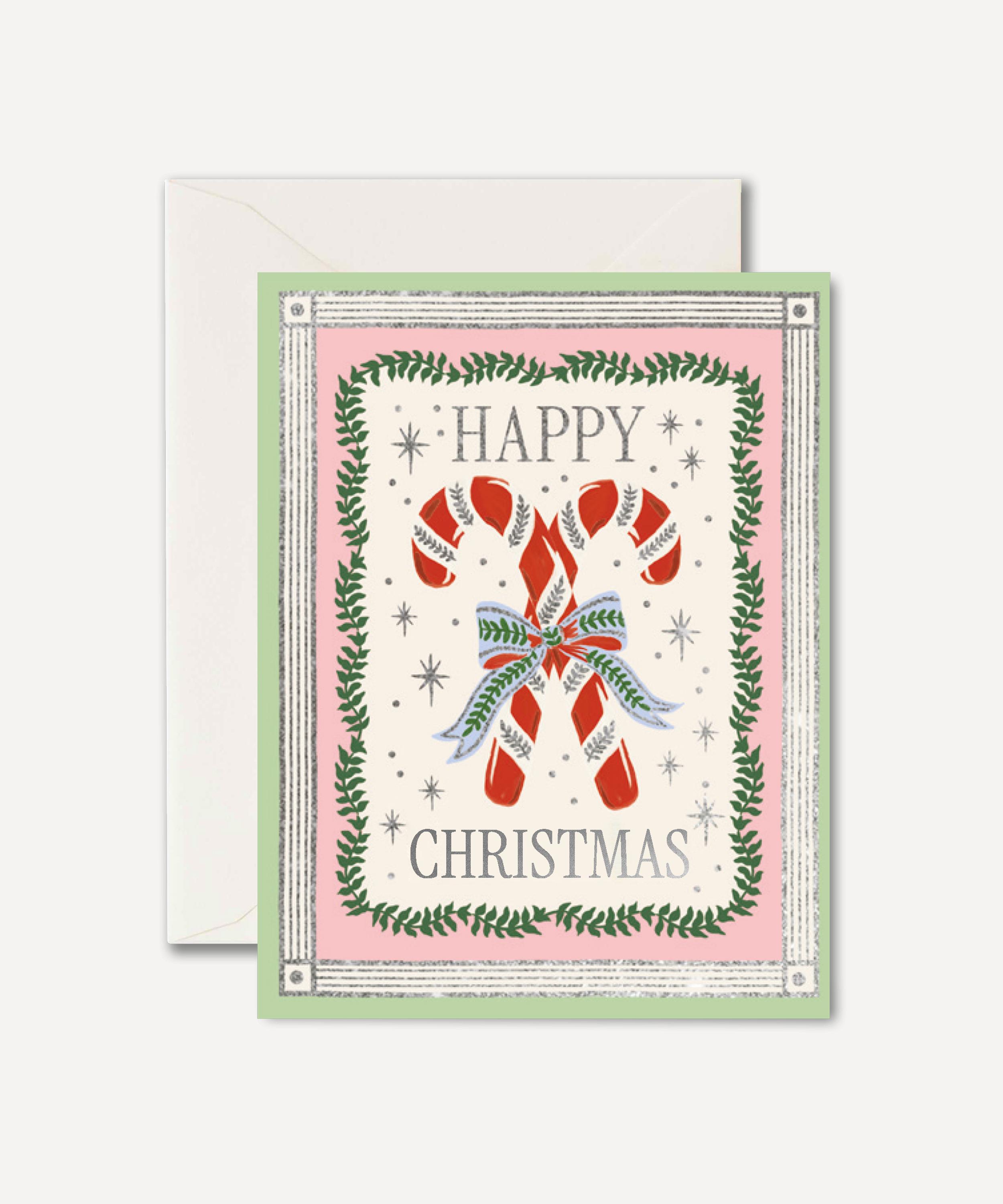 Christmas - Candy Cane Box Set of 8 Christmas Cards image number 2