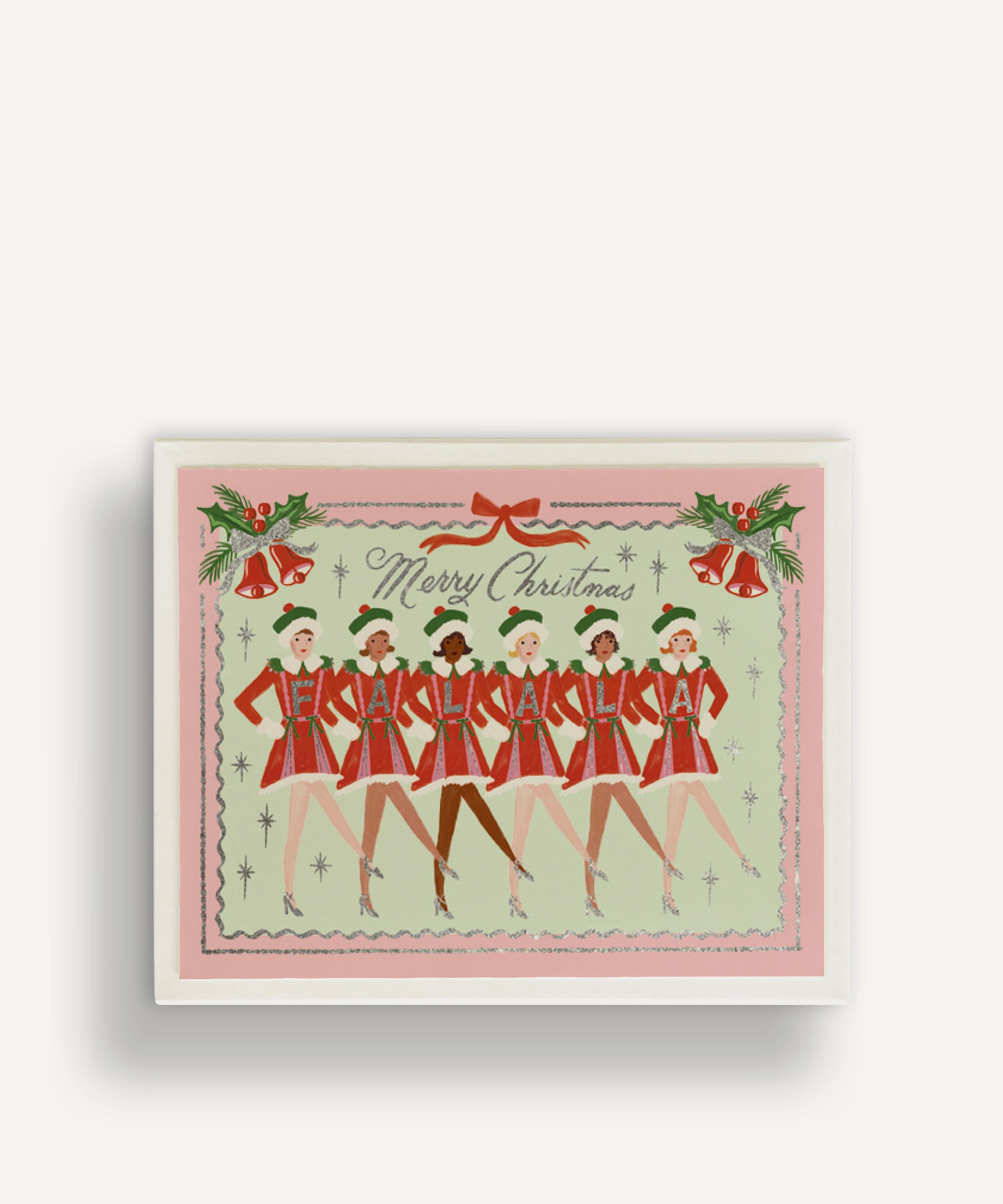 Christmas - Fa La La Box Set of 8 Christmas Cards image number 0