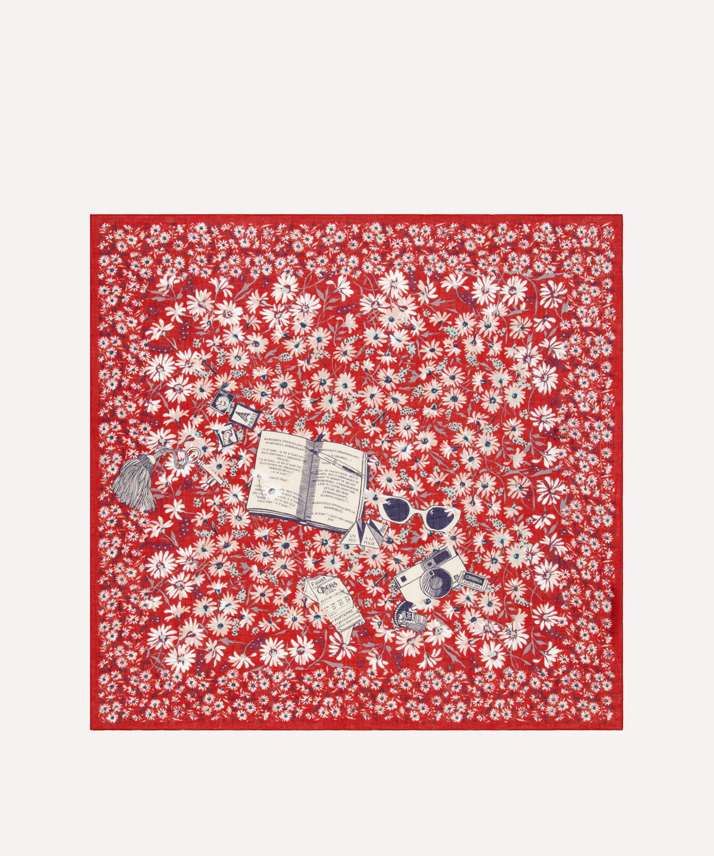 Inoui Editions - Faust Cotton Square Scarf image number 0