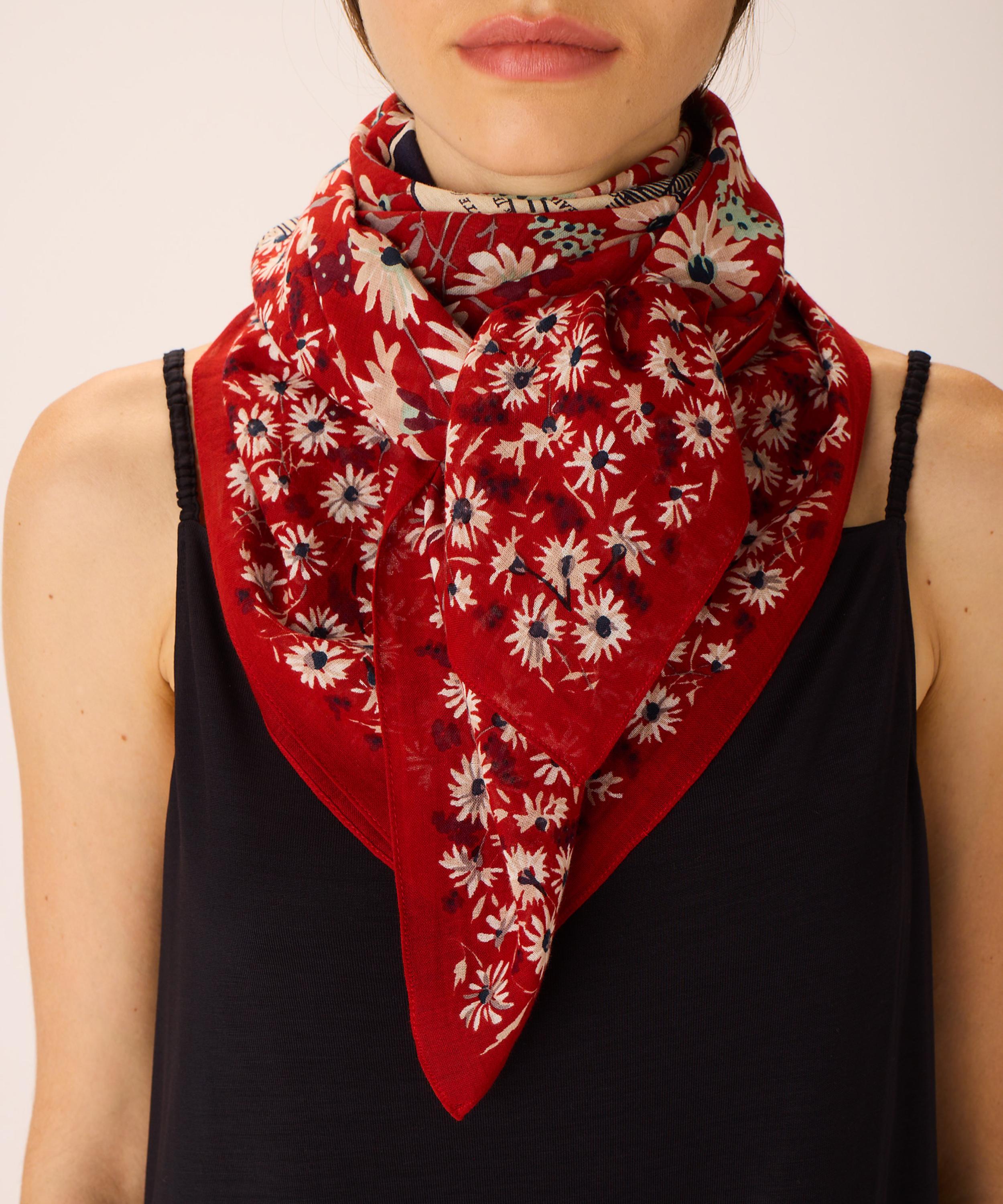 Inoui Editions - Faust Cotton Square Scarf image number 1