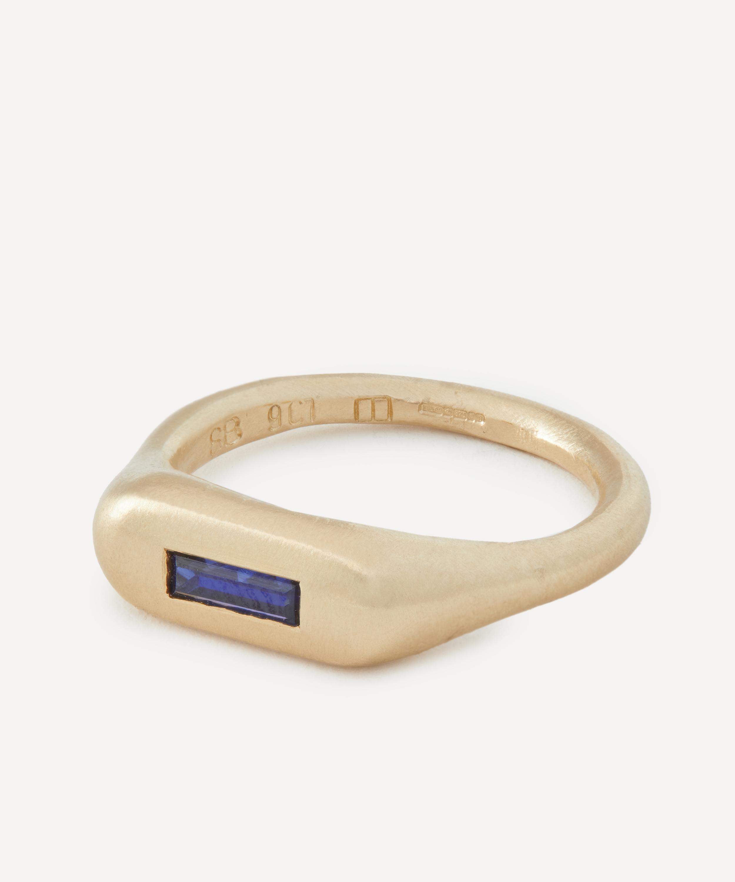 Seb Brown - 9ct Gold Lump Ring image number 1
