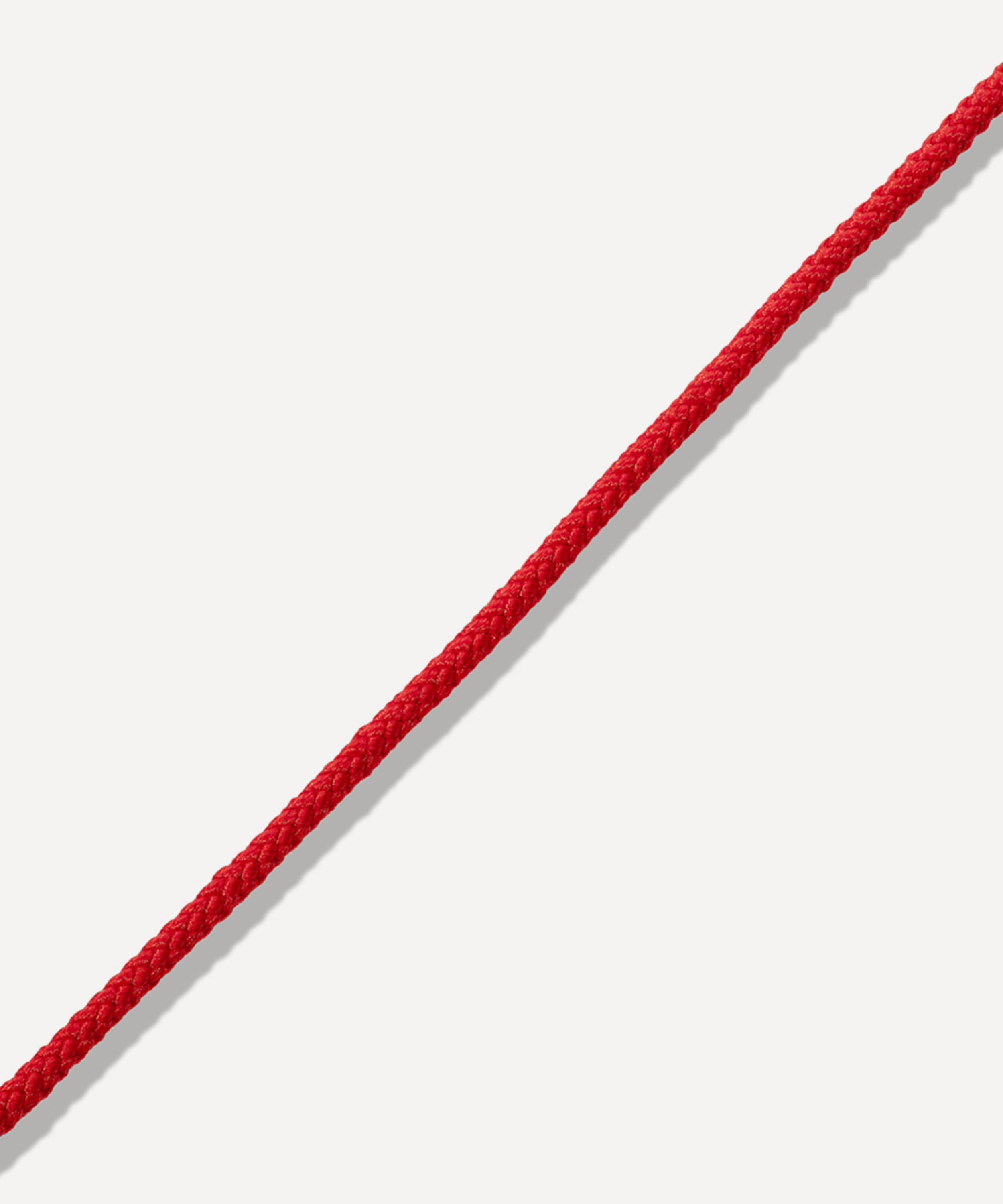 Marla Aaron - Knot the String Project Necklace in Red Balloon image number 2