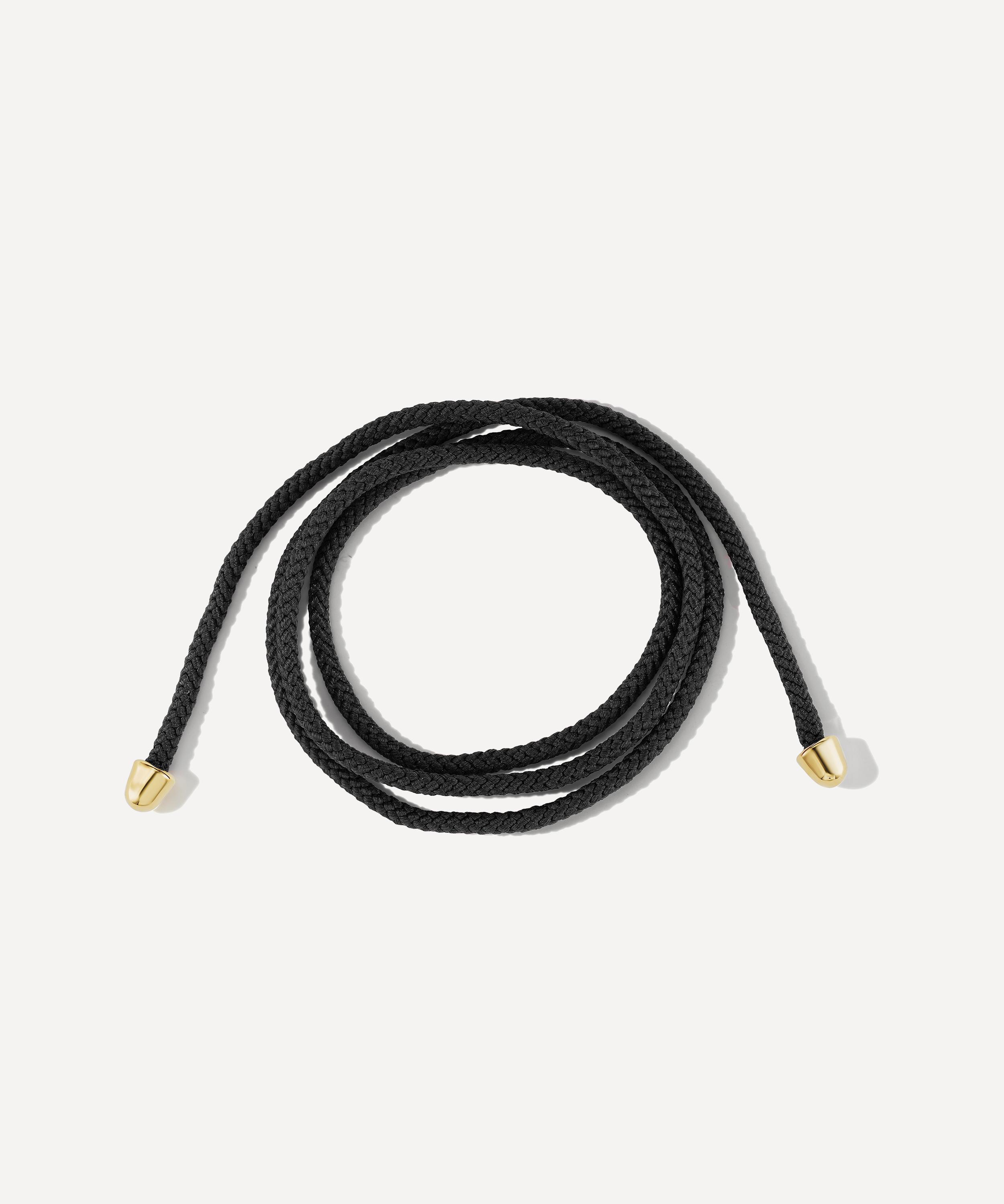 Marla Aaron - Knot the String Project Necklace in Black image number 0